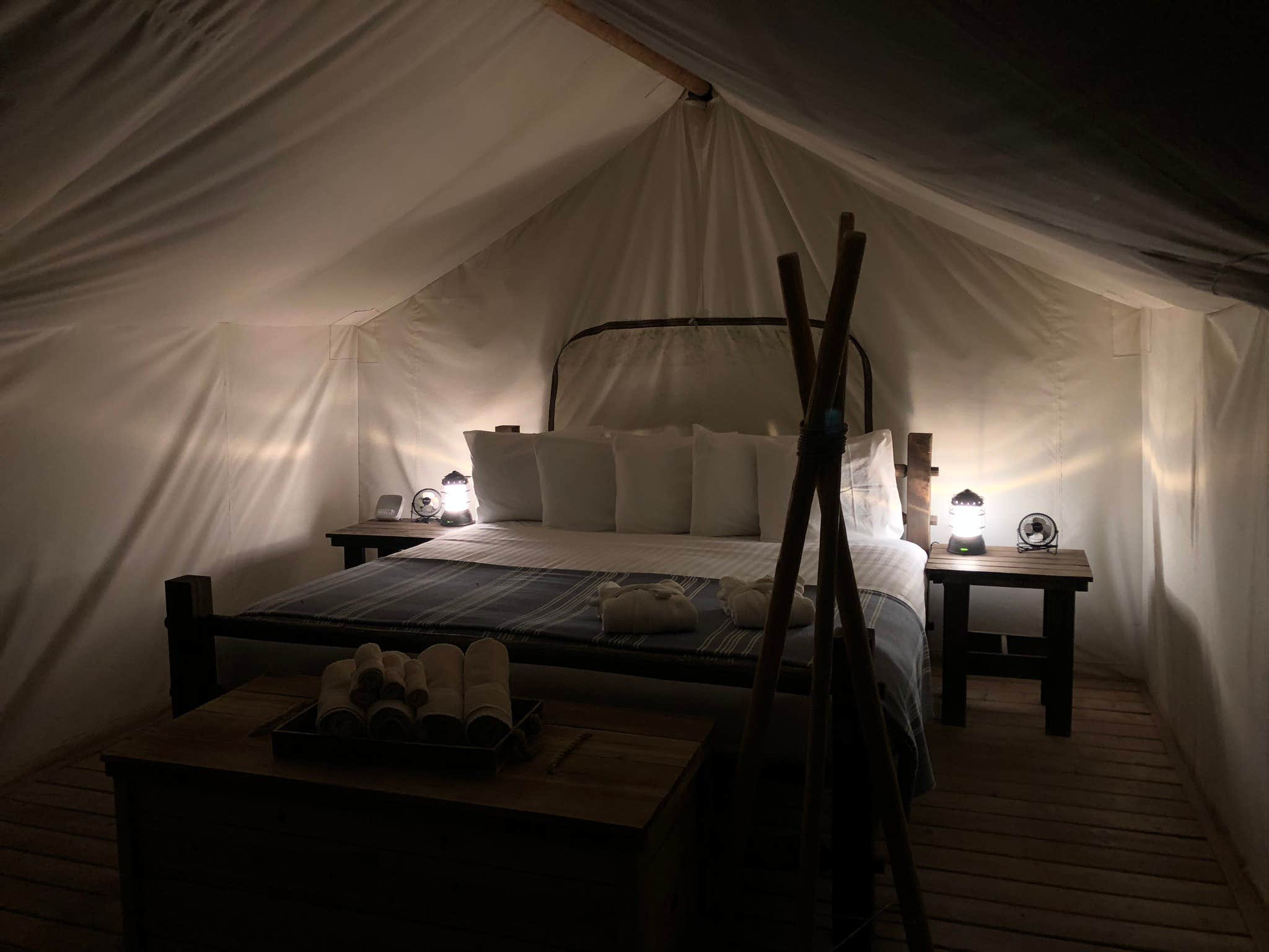 Erik S.'s photo of glamping accommodations at Under Canvas Moab near Castle Valley, UT