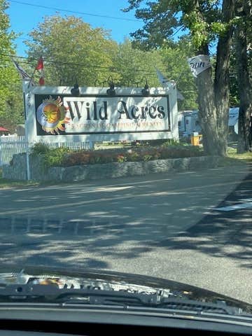 Camper-submitted photo at Wild Acres Sun RV Resort near Saco, ME