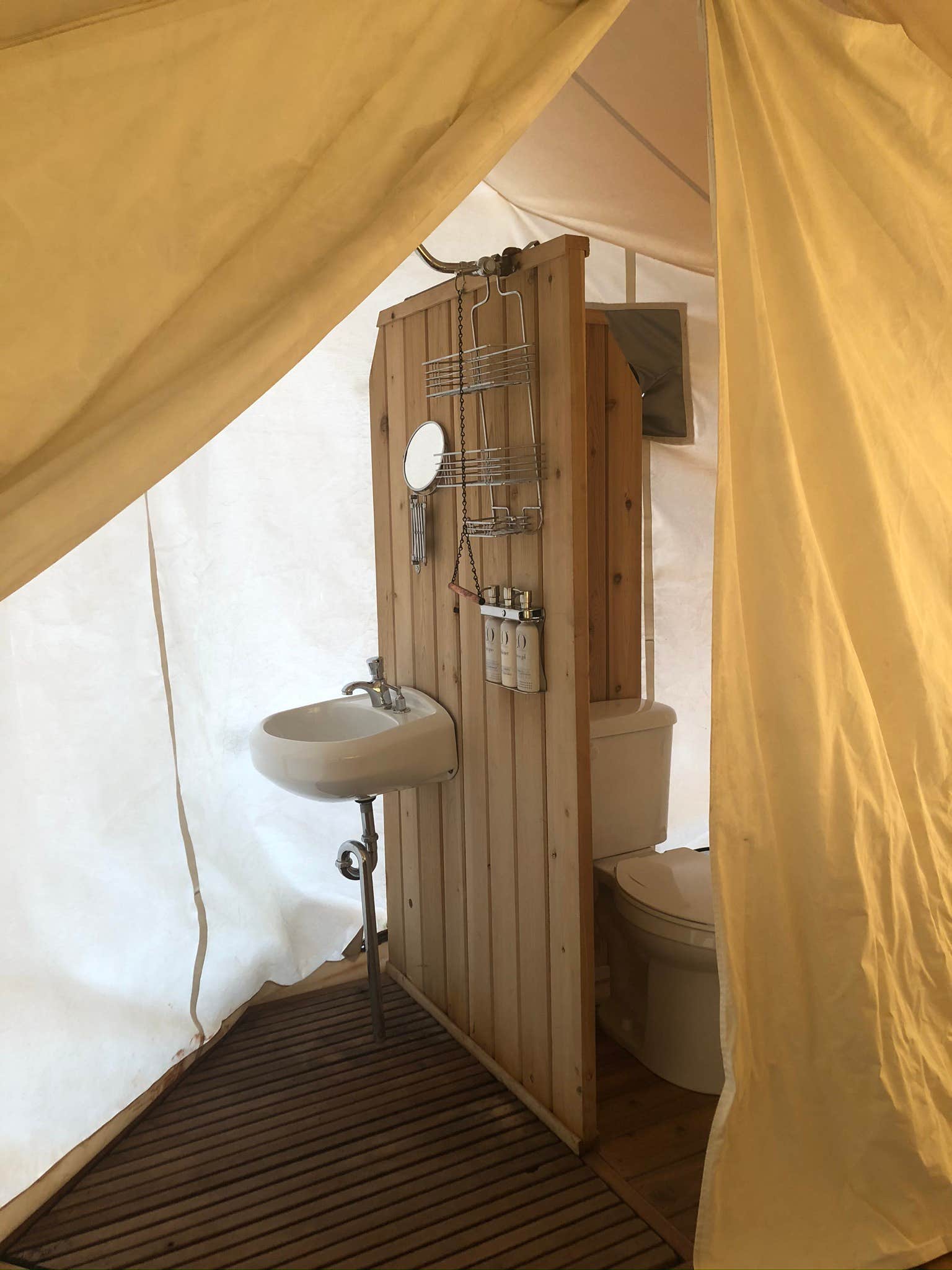 Camper-submitted photo at Zion Under Canvas near Kanarraville, UT