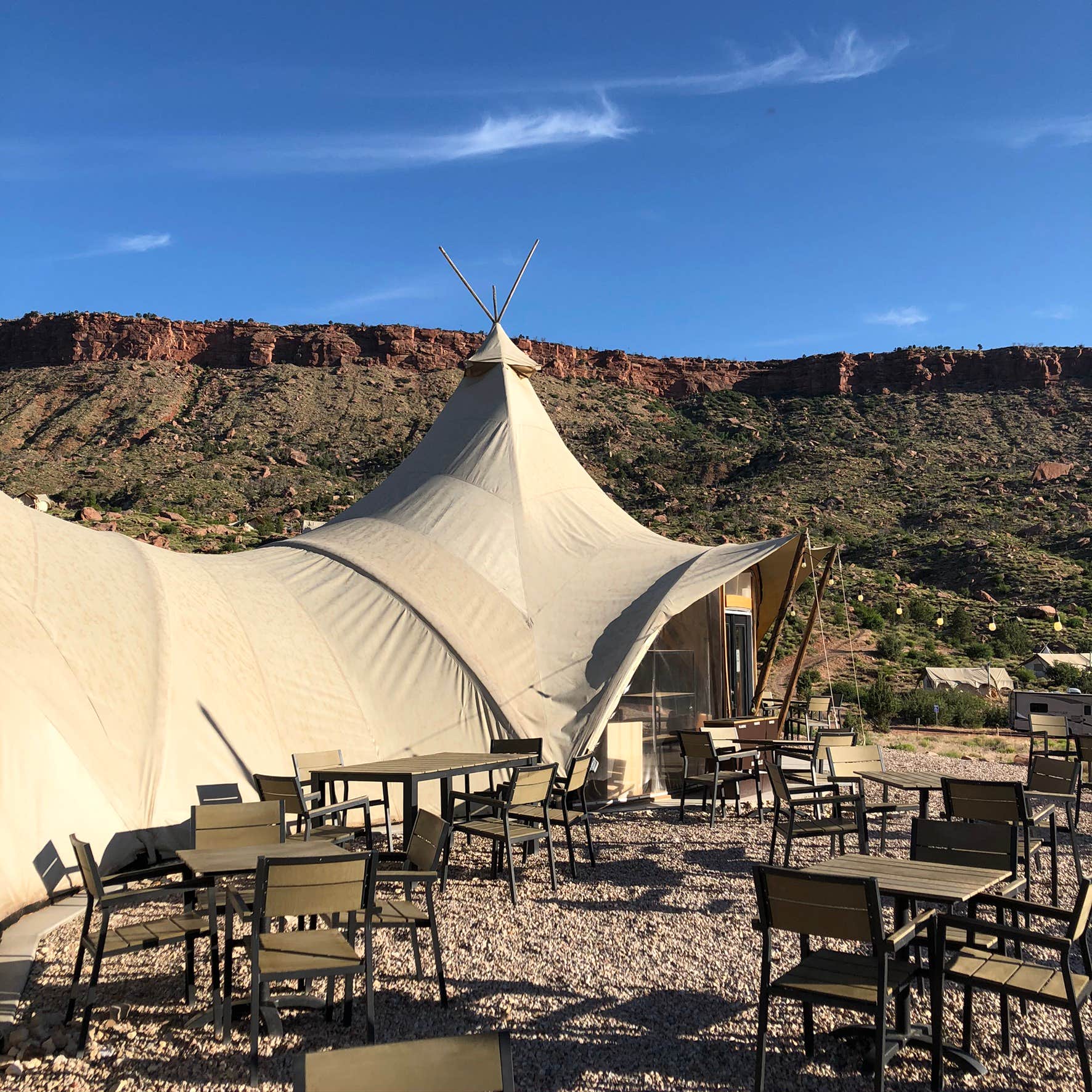 Erik S.'s photo at Zion Under Canvas near Zion National Park