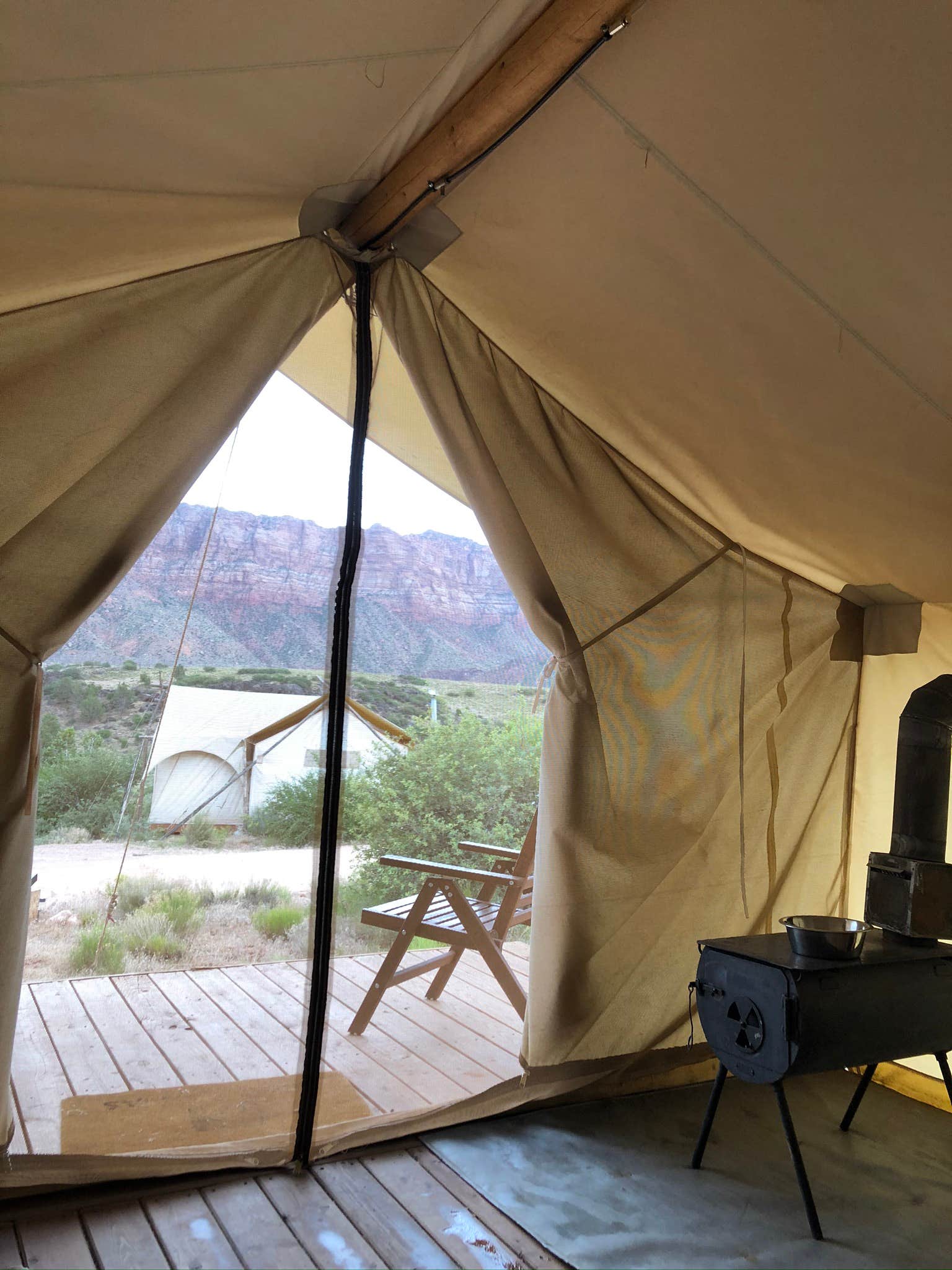 Erik S.'s photo at Zion Under Canvas near Zion National Park