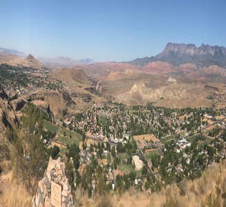 Camper-submitted photo from La Verkin Overlook Road East — Zion National Park