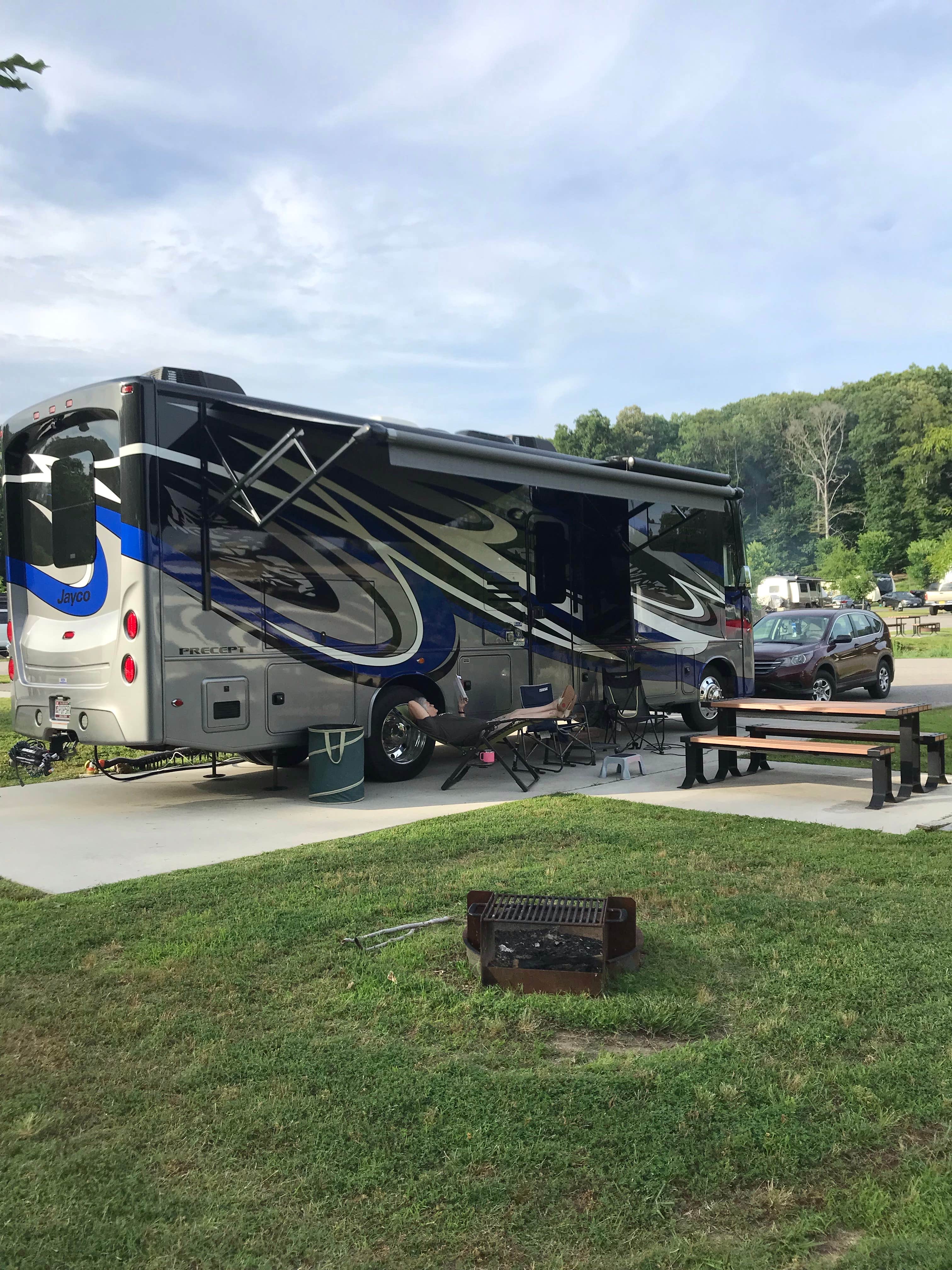 Mike H.'s photo of rv camping at Fort Belvoir Travel and RV Camp near Takoma Park, MD