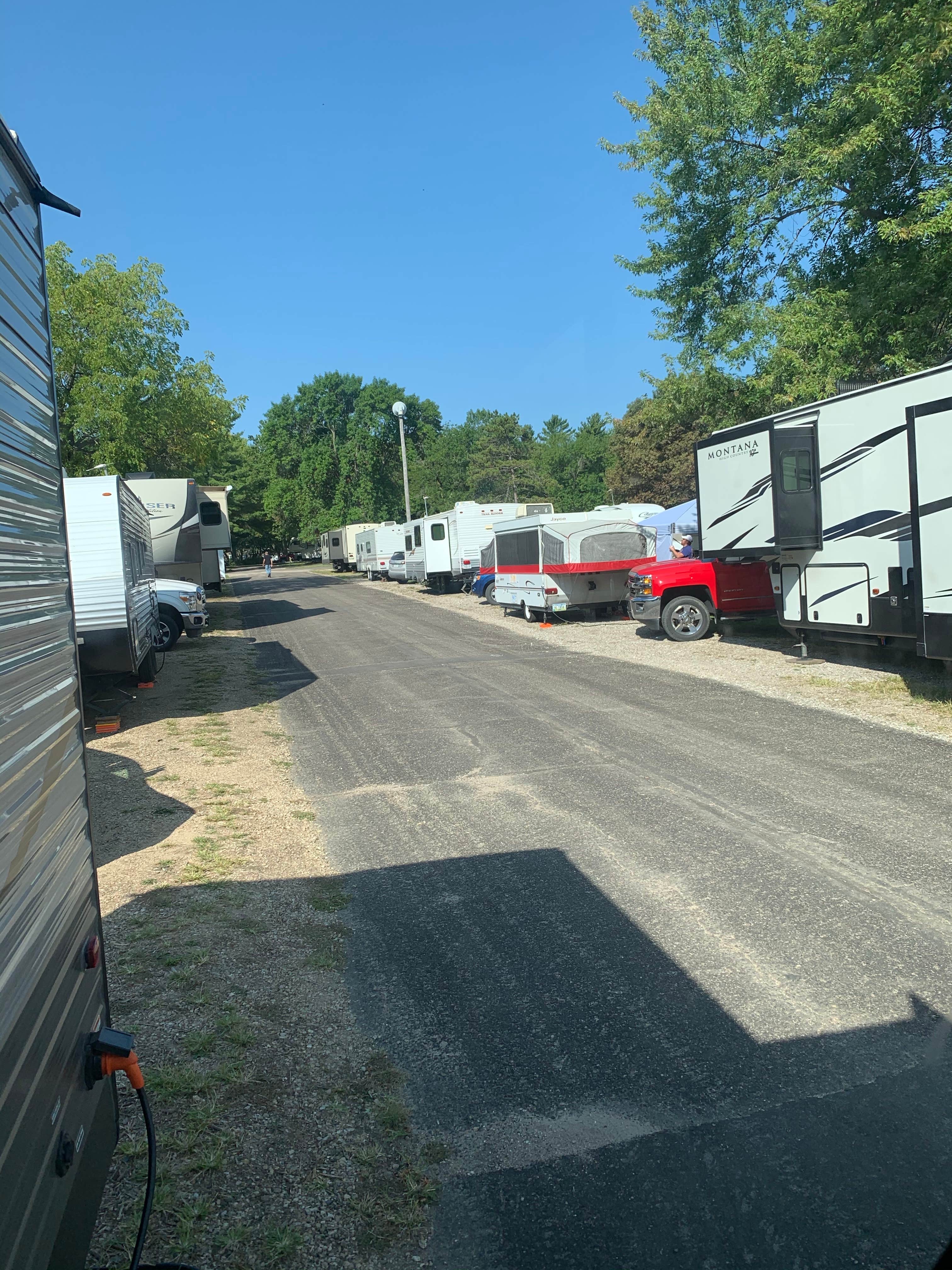 Chelsea G.'s photo of rv camping at Beed's Lake State Park Campground near Clarksville, IA