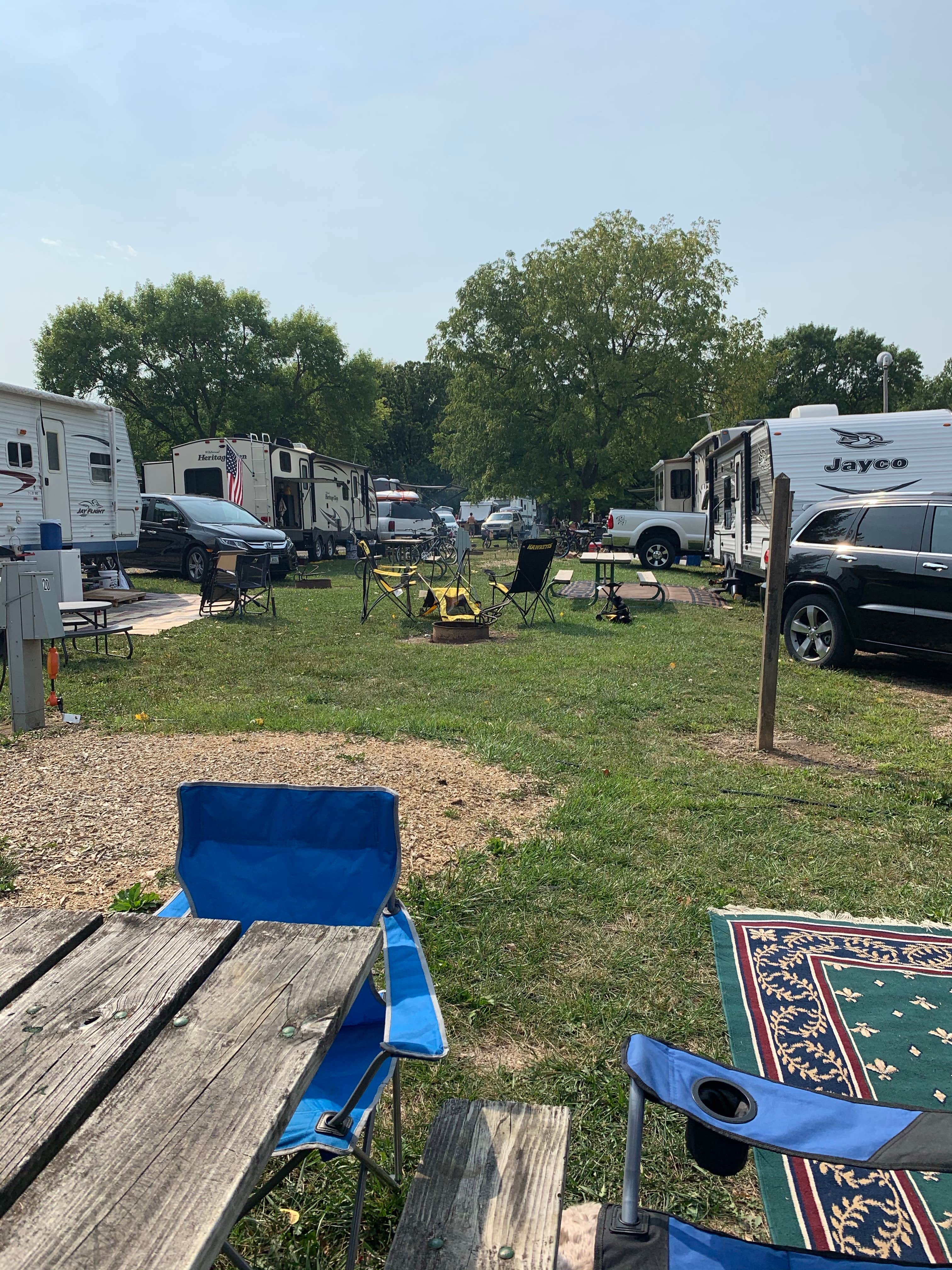 Chelsea G.'s photo of rv camping at Beed's Lake State Park Campground near Gladbrook, IA