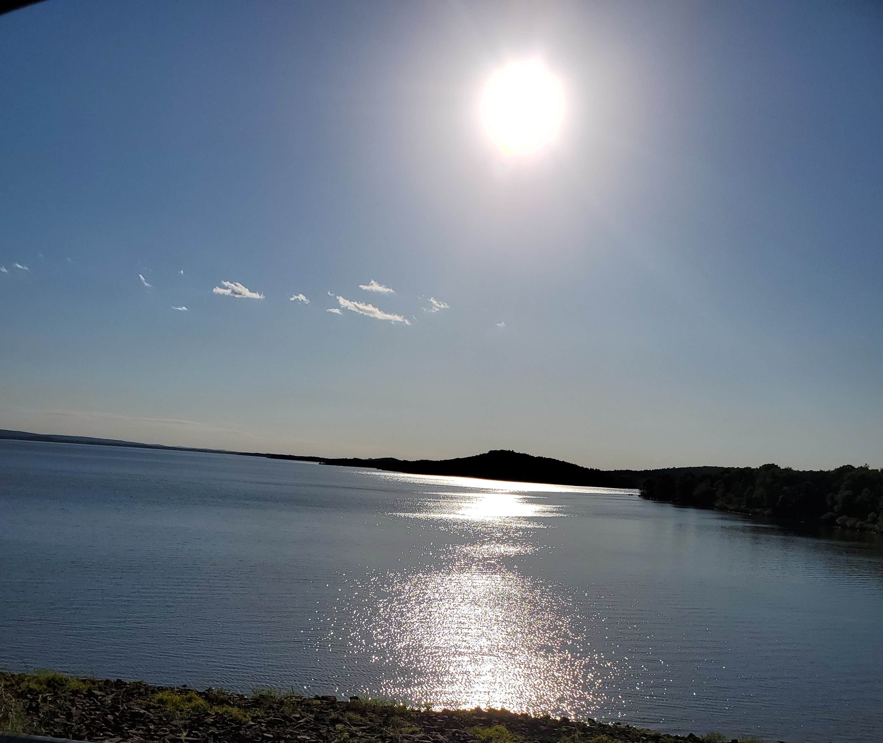 Camper submitted image from Lake wister State Park Quarry Island Campground - 3