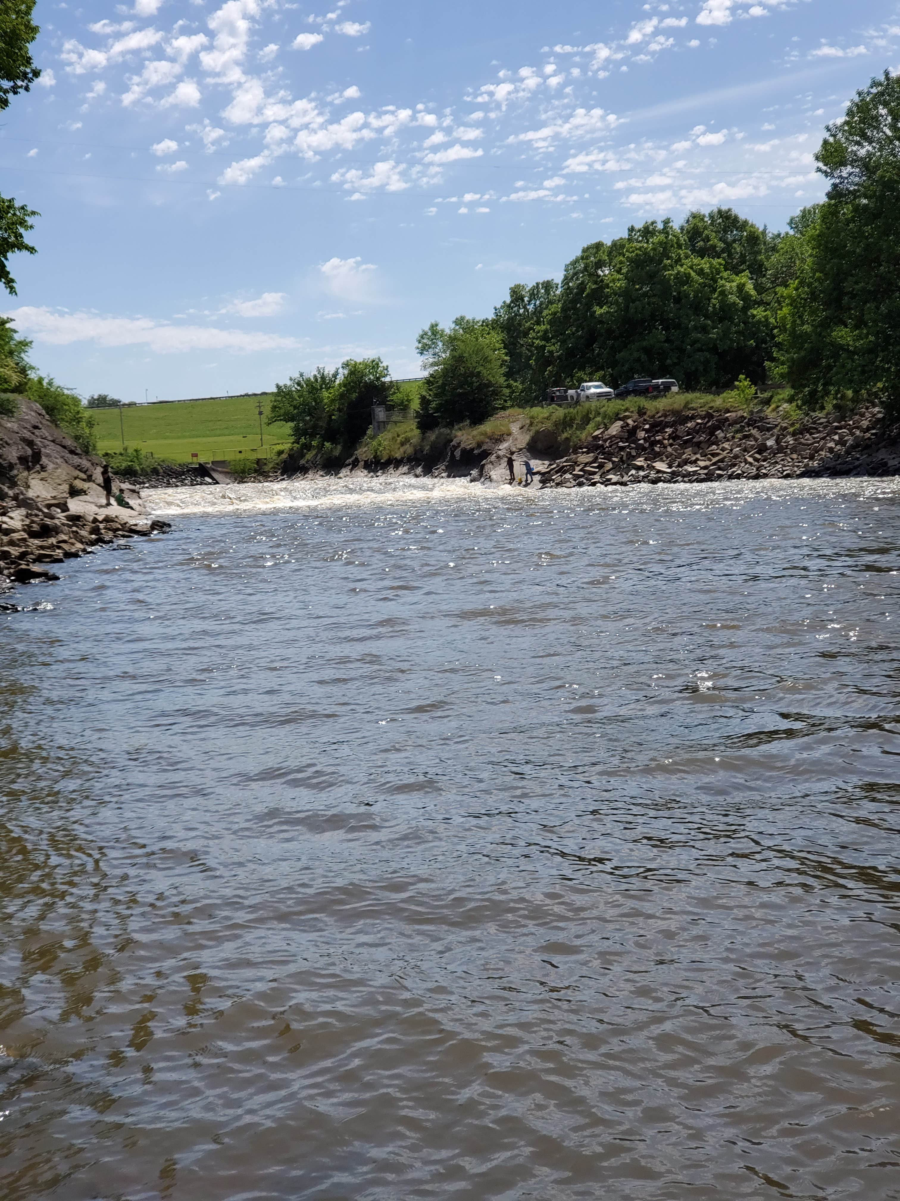 Camper submitted image from Lake wister State Park Quarry Island Campground - 2