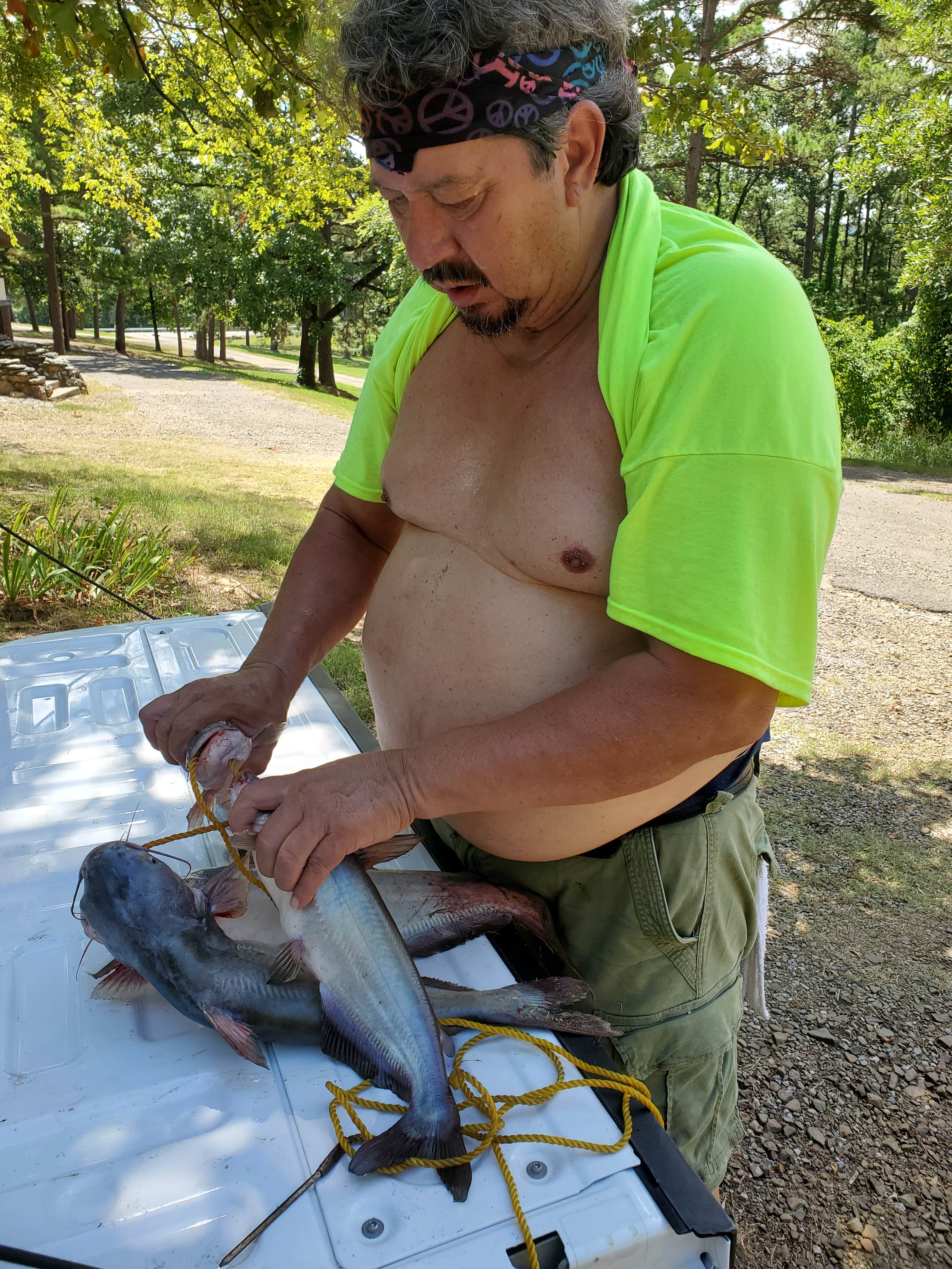Camper-submitted photo at Quarry Island Campground — Lake Wister State Park near Hartford, AR