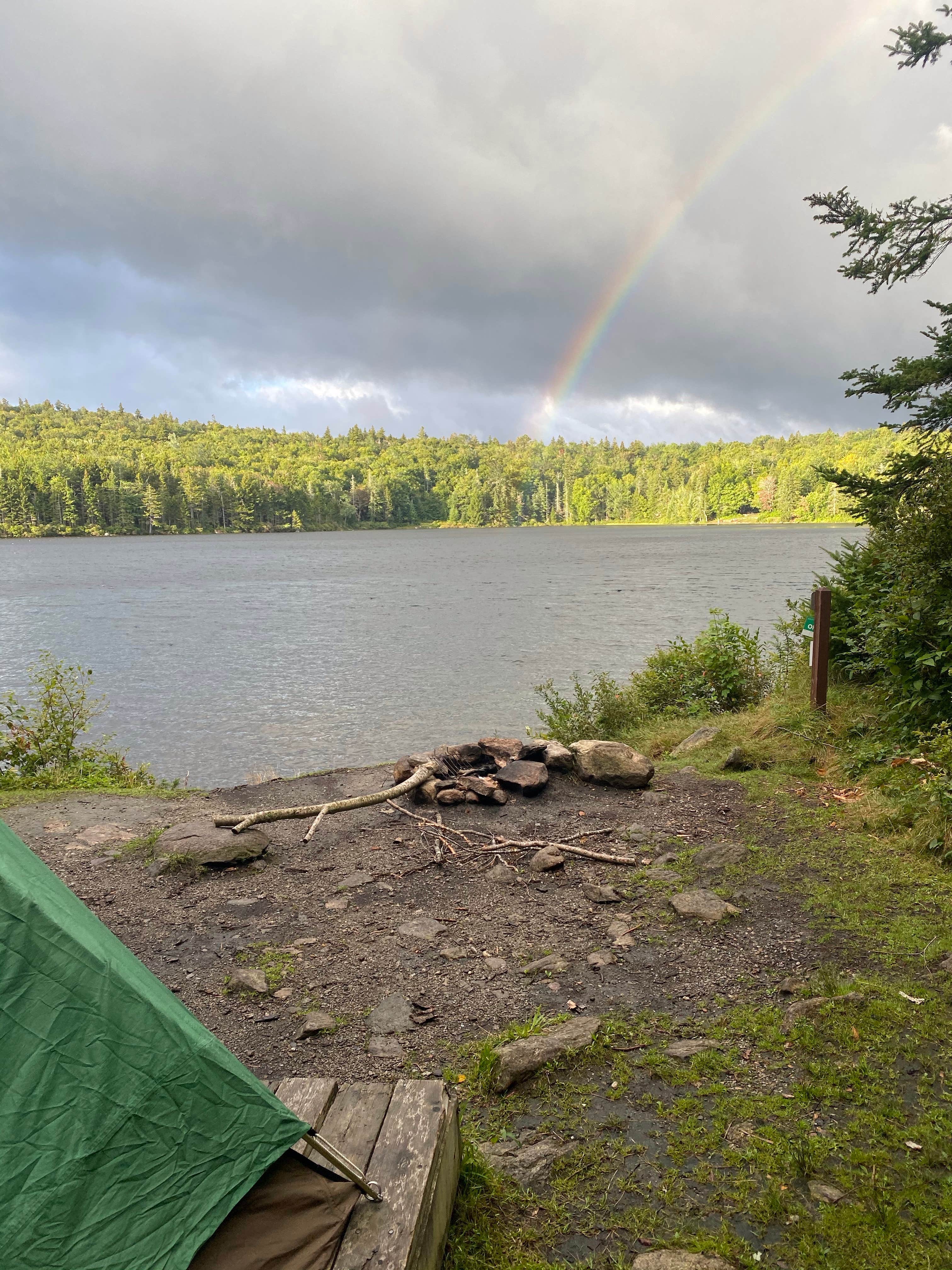 Cortne's photo at Grout Pond Campground — Green Mountain & Finger Lakes National Forests near Arlington, VT