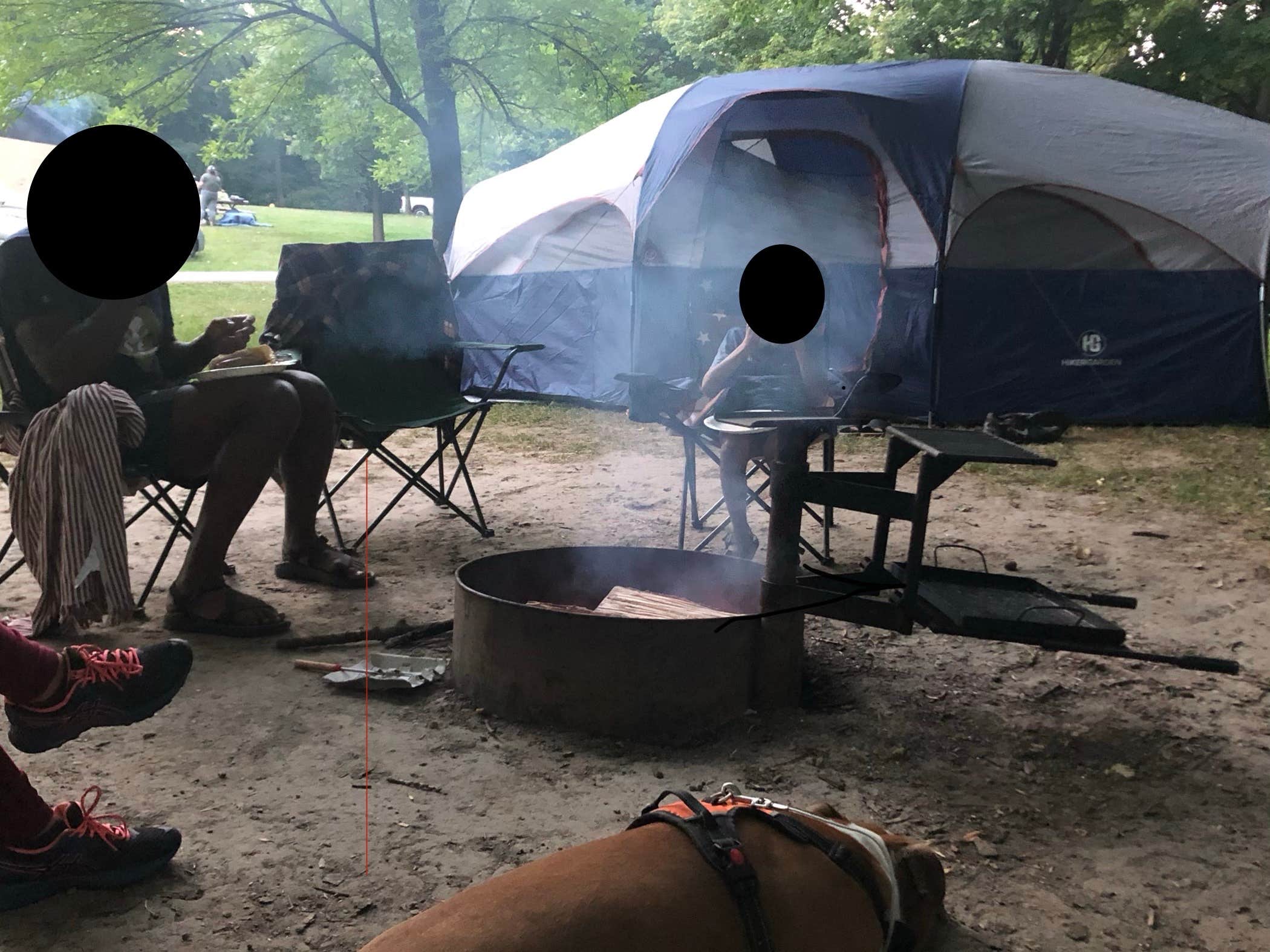 Katie J.'s photo at Six Pines Campground — Backbone State Park near Oelwein, IA