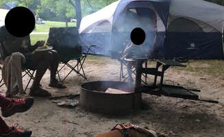 Katie J.'s photo at Six Pines Campground — Backbone State Park near Sumner, IA
