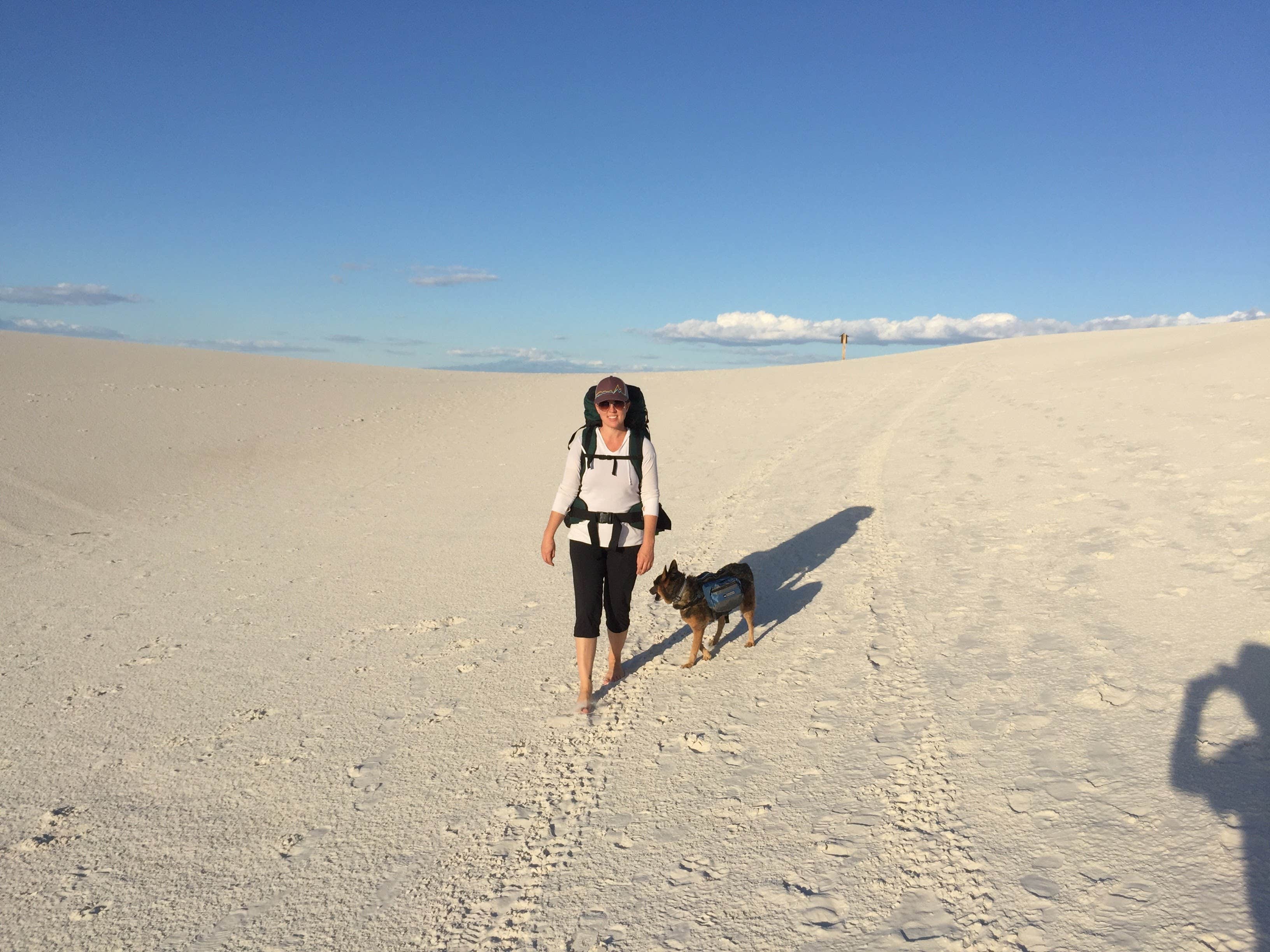 Camper submitted image from Backcountry Primitive Sites — White Sands National Park - 4