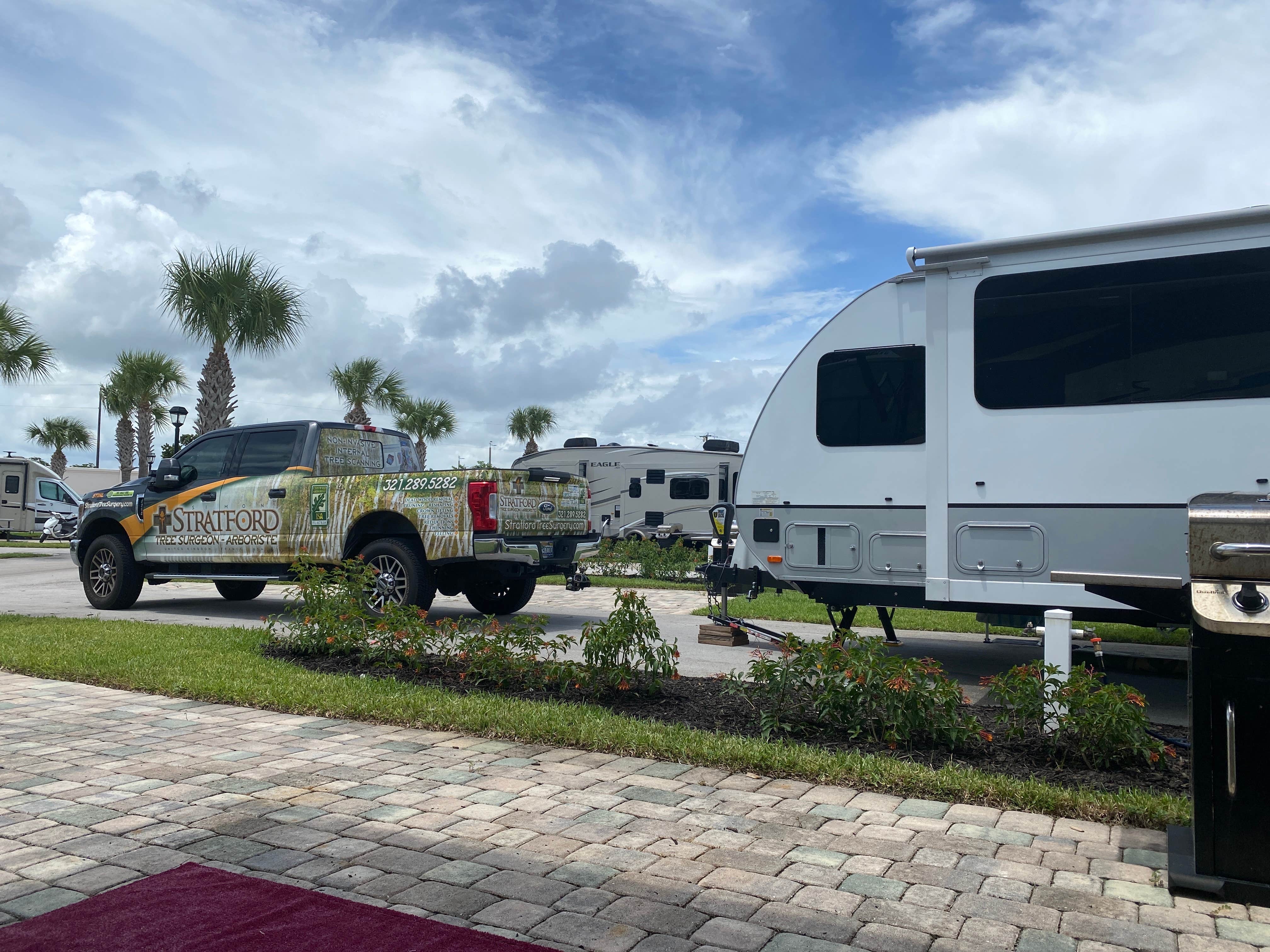 Karen M.'s photo of rv camping at Ocean Breeze Resort near Fort Pierce, FL