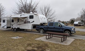 Camping near Bartlett Shores Iowa: Offutt AFB FamCamp, Bellevue, Nebraska