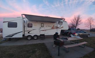 MelynJ C.'s photo of rv camping at Walnut Creek Lake & Recreation Area near Boys Town, NE