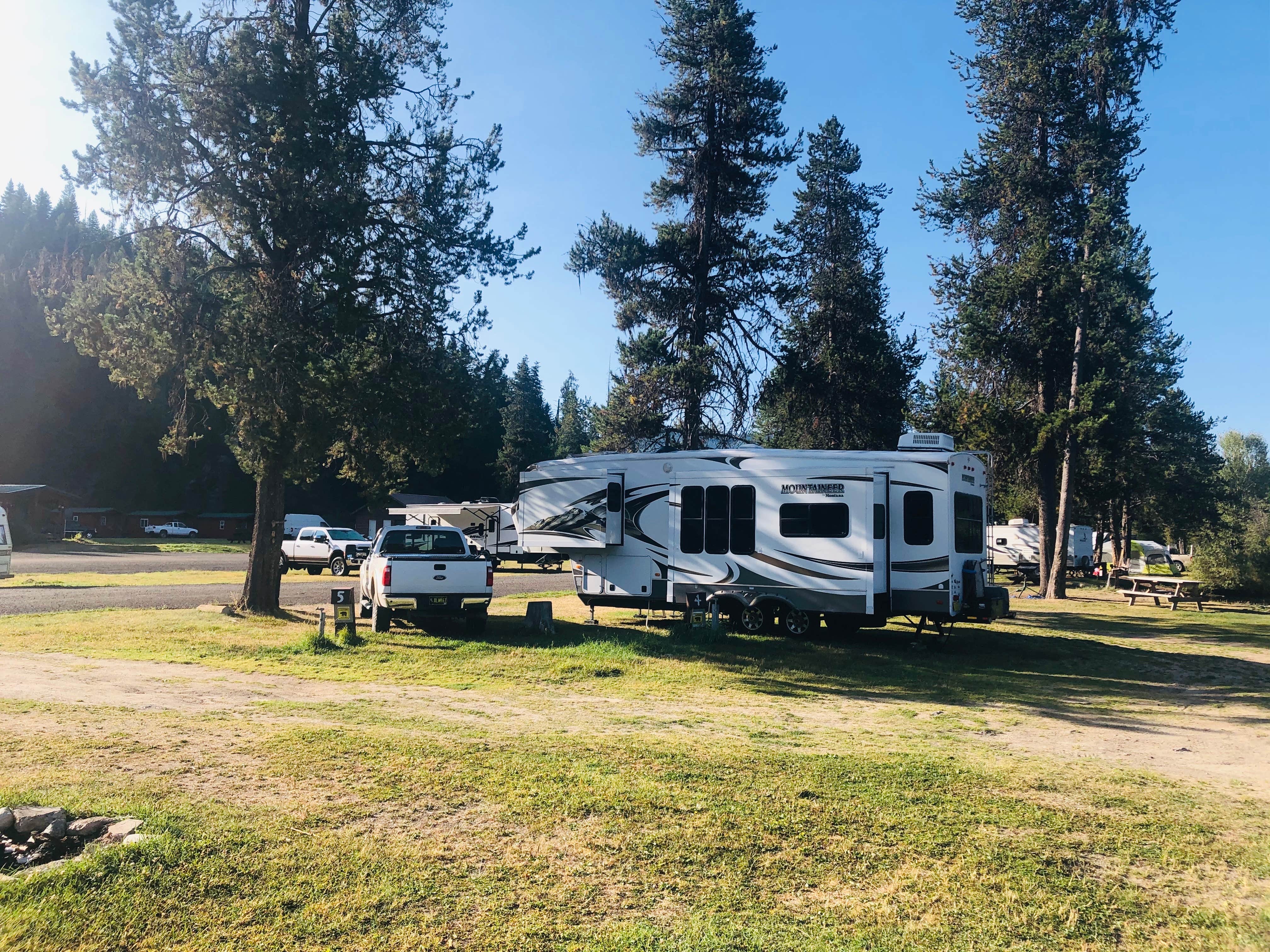 Bradley H.'s photo of rv camping at Lolo Hot Springs Campground near Bonner, MT