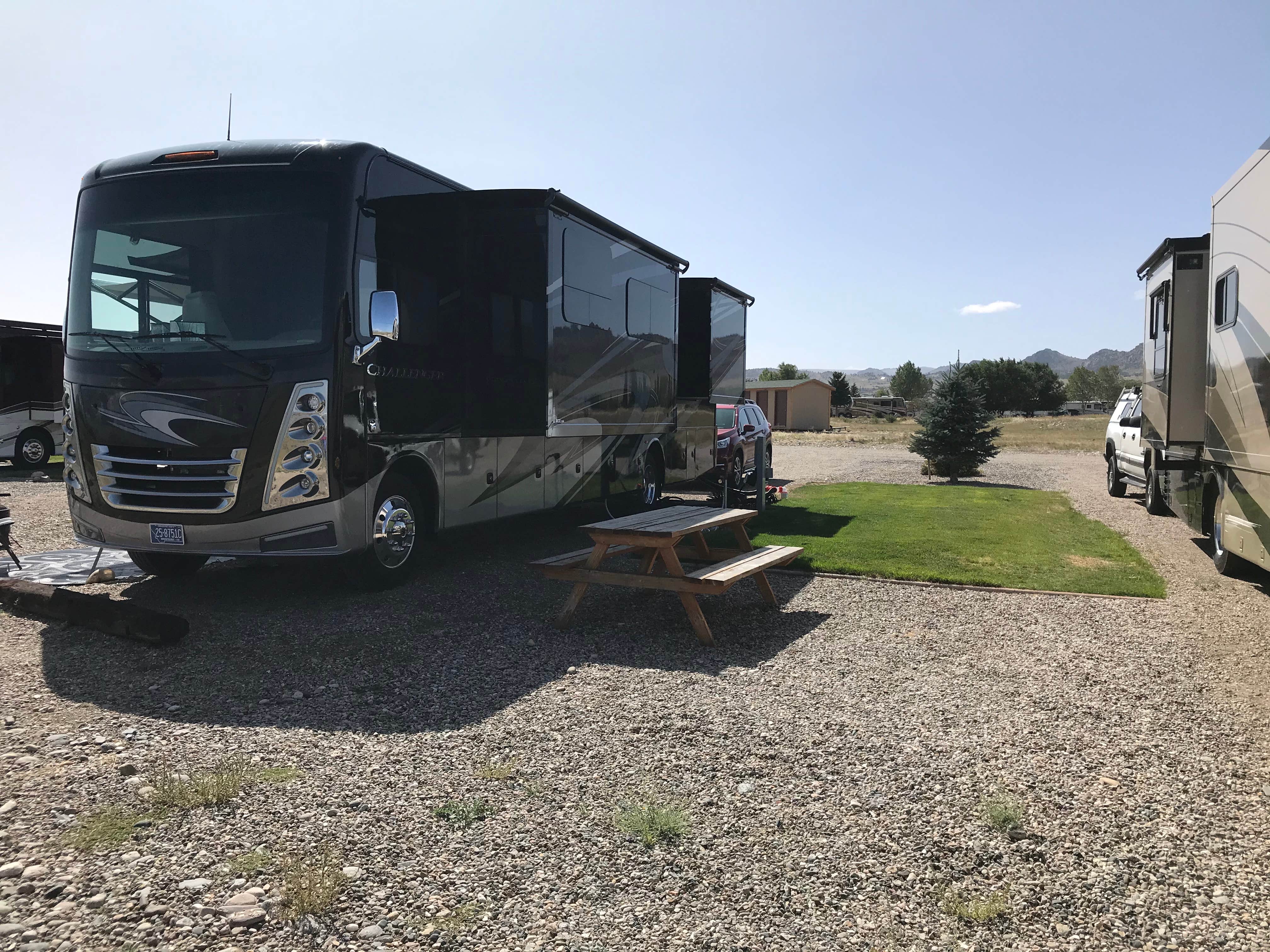 Lucile F.'s photo of rv camping at Ennis RV Village near Twin Bridges, MT
