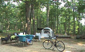 Camping near NWS Earle RV Park: Cheesequake State Park Campground, Matawan, New Jersey