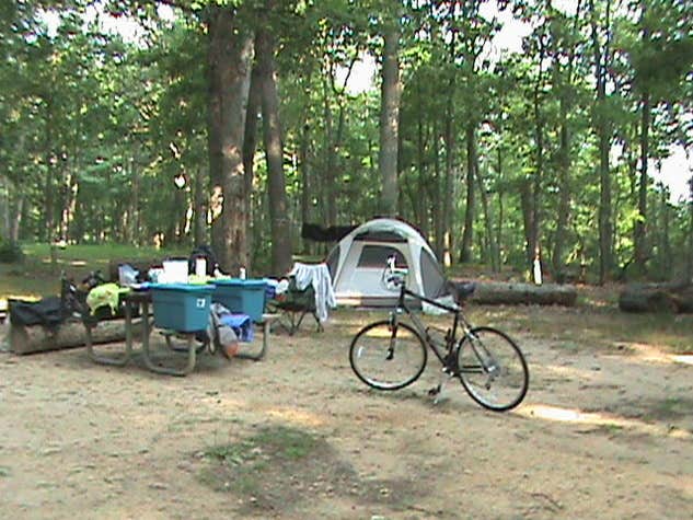 Camper submitted image from Cheesequake State Park Campground - 1