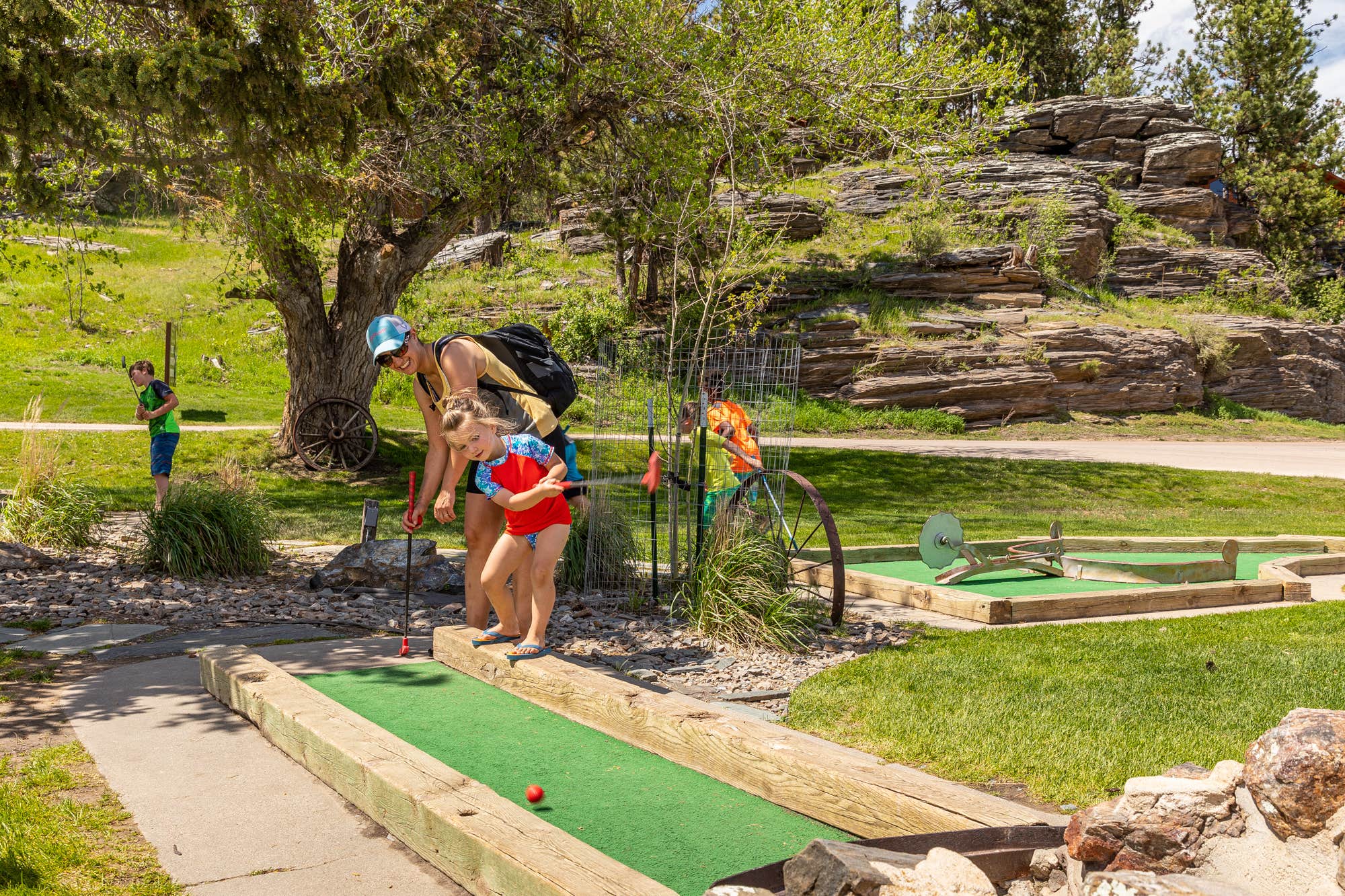 Camper-submitted photo at Mount Rushmore KOA at Palmer Gulch near Lead, SD