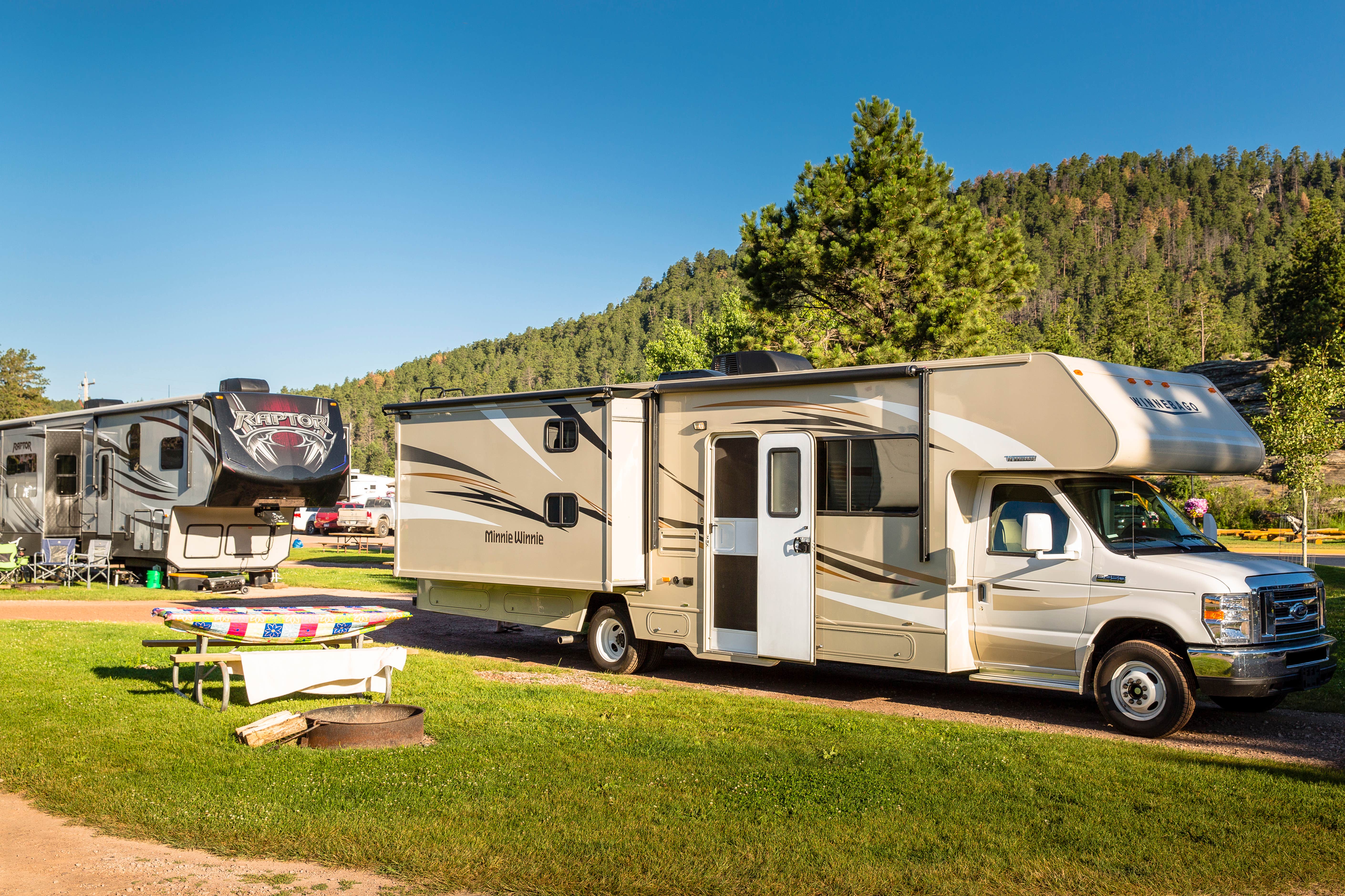Camper-submitted photo at Mount Rushmore KOA at Palmer Gulch near Lead, SD