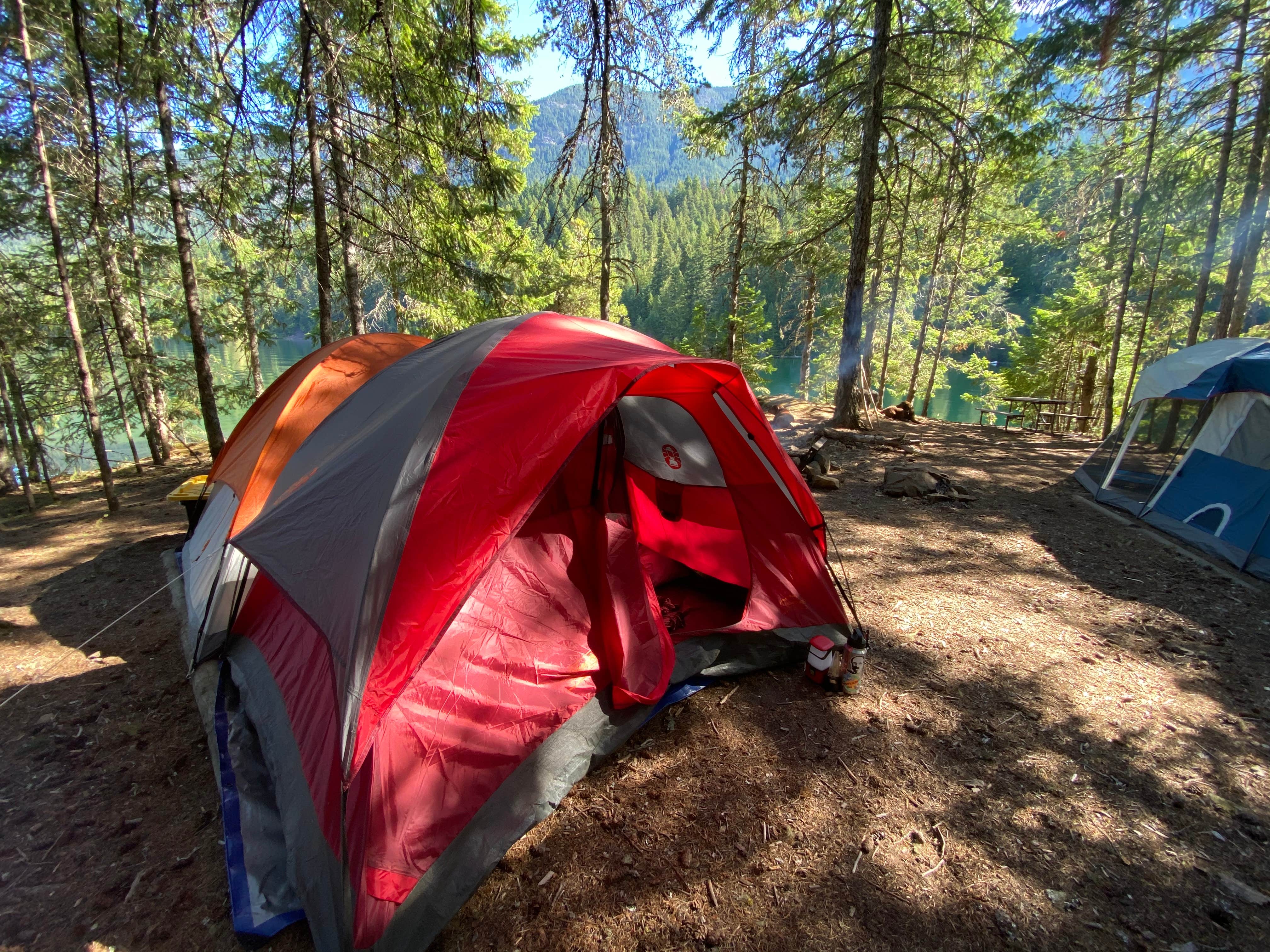 Camping near Hozomeen Campground - North Cascades National Park — Ross Lake National Recreation Area: Spencers Camp — Ross Lake National Recreation Area, North Cascades National Park, Washington