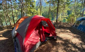 Danny C.'s photo of tent camping at Spencers Camp — Ross Lake National Recreation Area near Marblemount, WA