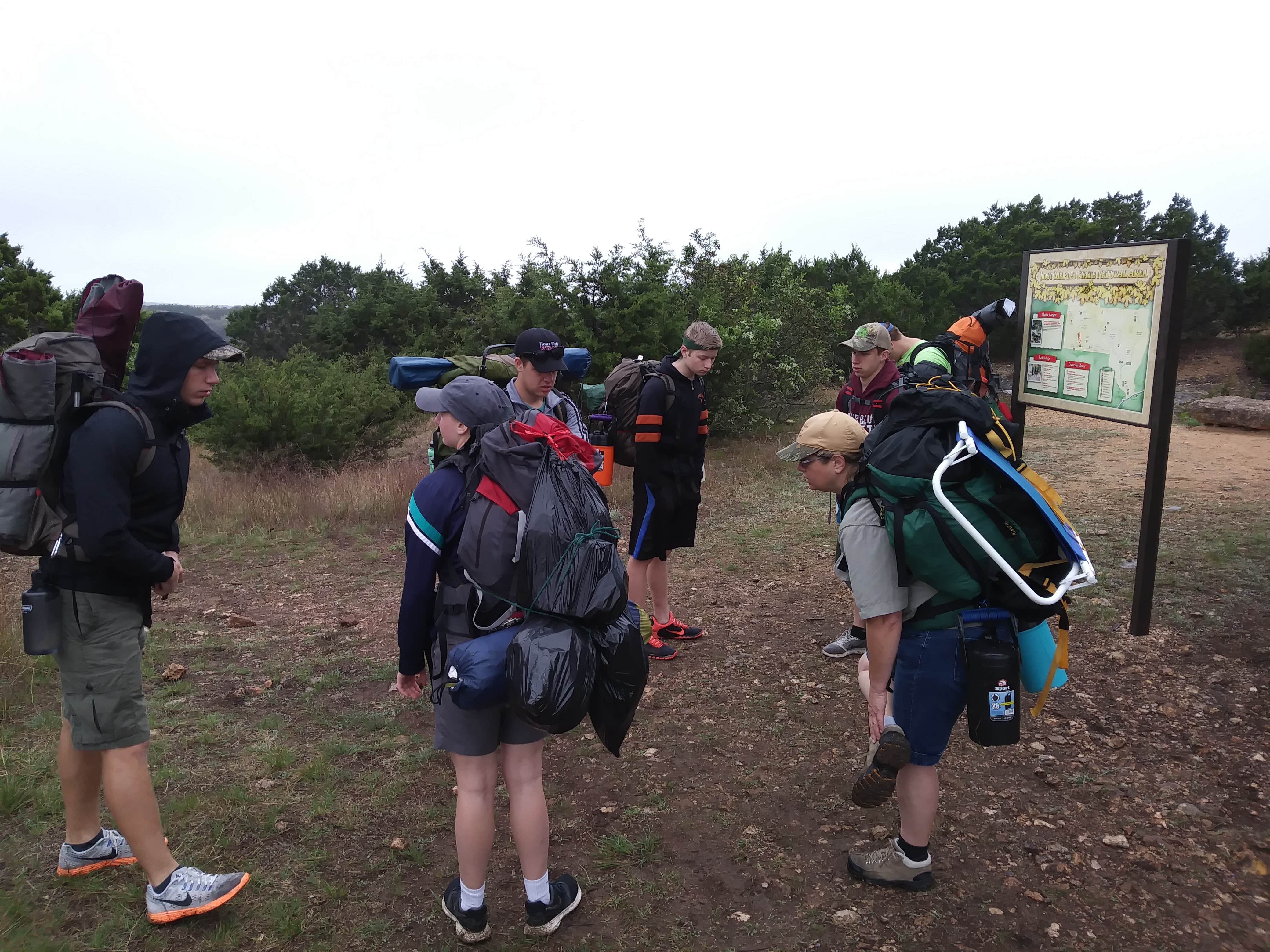Camper-submitted photo at Lost Maples State Natural Area Campground near Comfort, TX