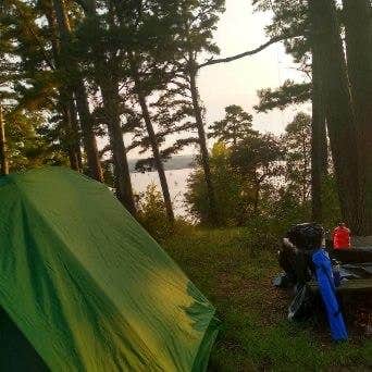 Jeni N.'s photo of a dispersed camping area at Harris Brake Lake near Royal, AR