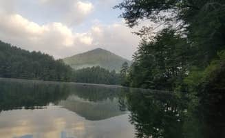 Jennifer R.'s photo of a dispersed camping area at Lake Santeetlah Dispersed near Tallassee, TN