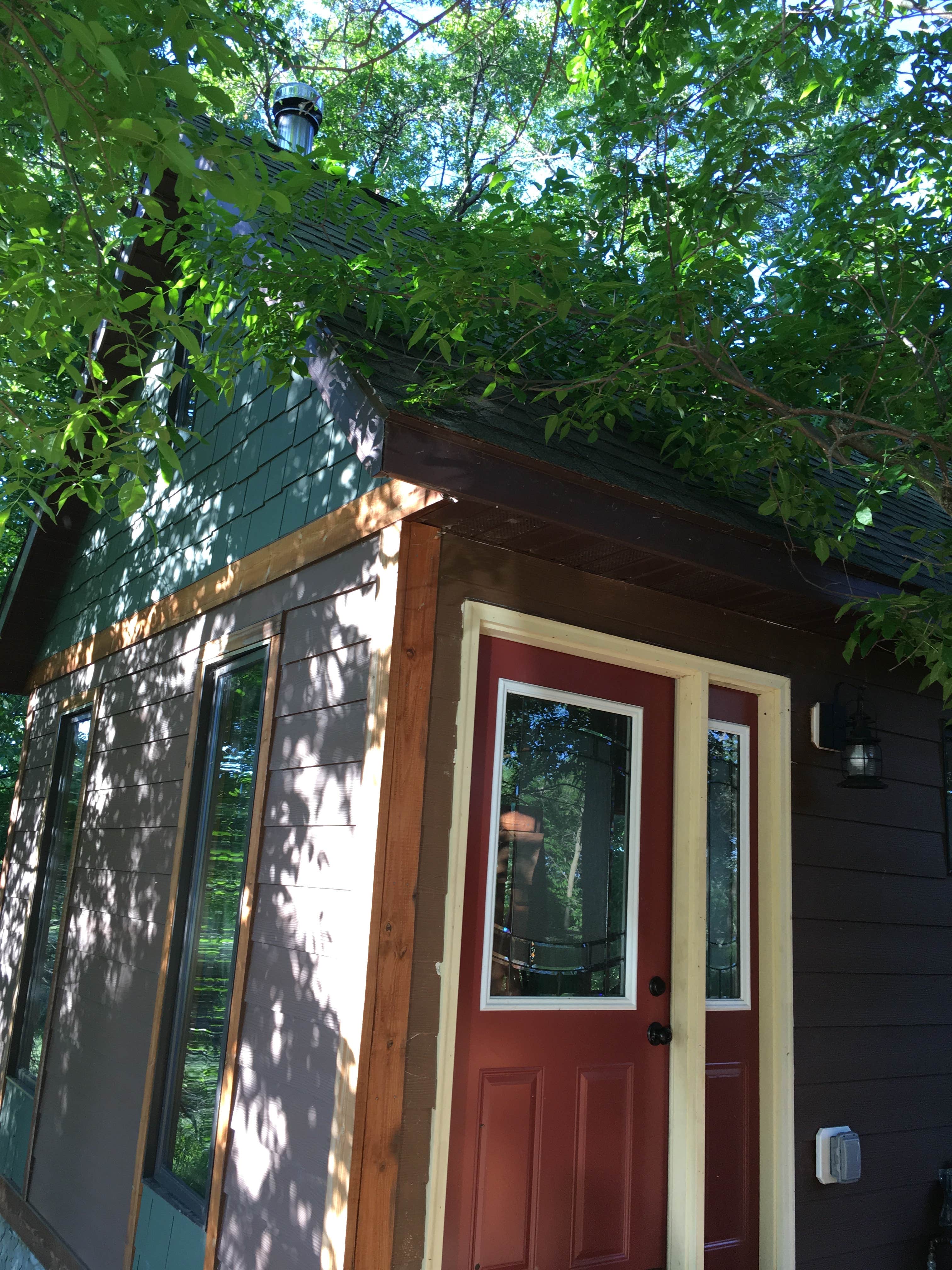 Janet R.'s photo of a cabin at Creekwood Acres near Rockford, MN