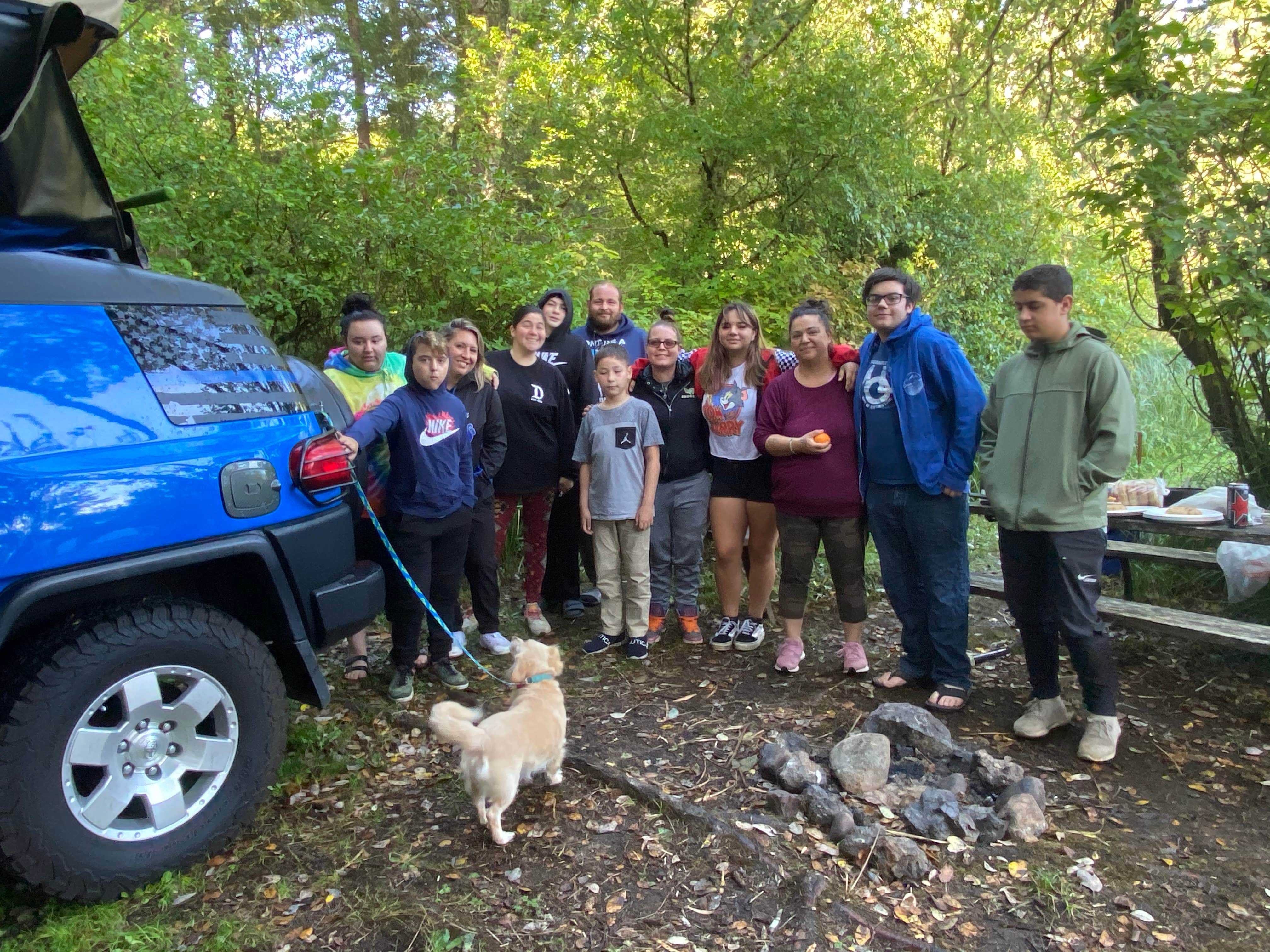 Scott C.'s photo of camping with pets at Echoes of The Sea / Rich Life Retreats LLC near Westport, WA