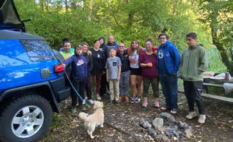 Scott C.'s photo of camping with pets at Echoes of The Sea / Rich Life Retreats LLC near Ocean Shores, WA