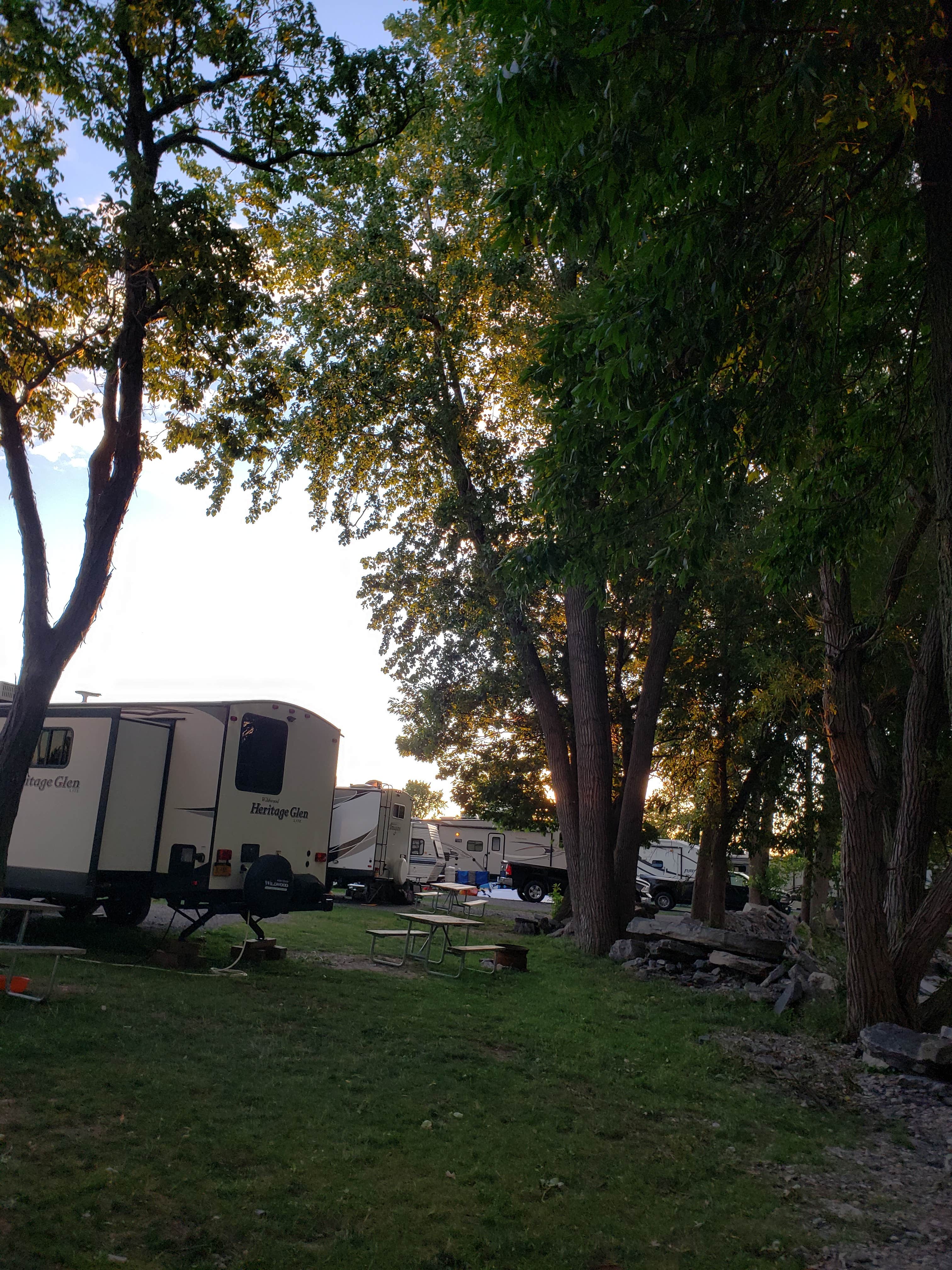 April L.'s photo of rv camping at Sun Outdoors Association Island near Lorraine, NY