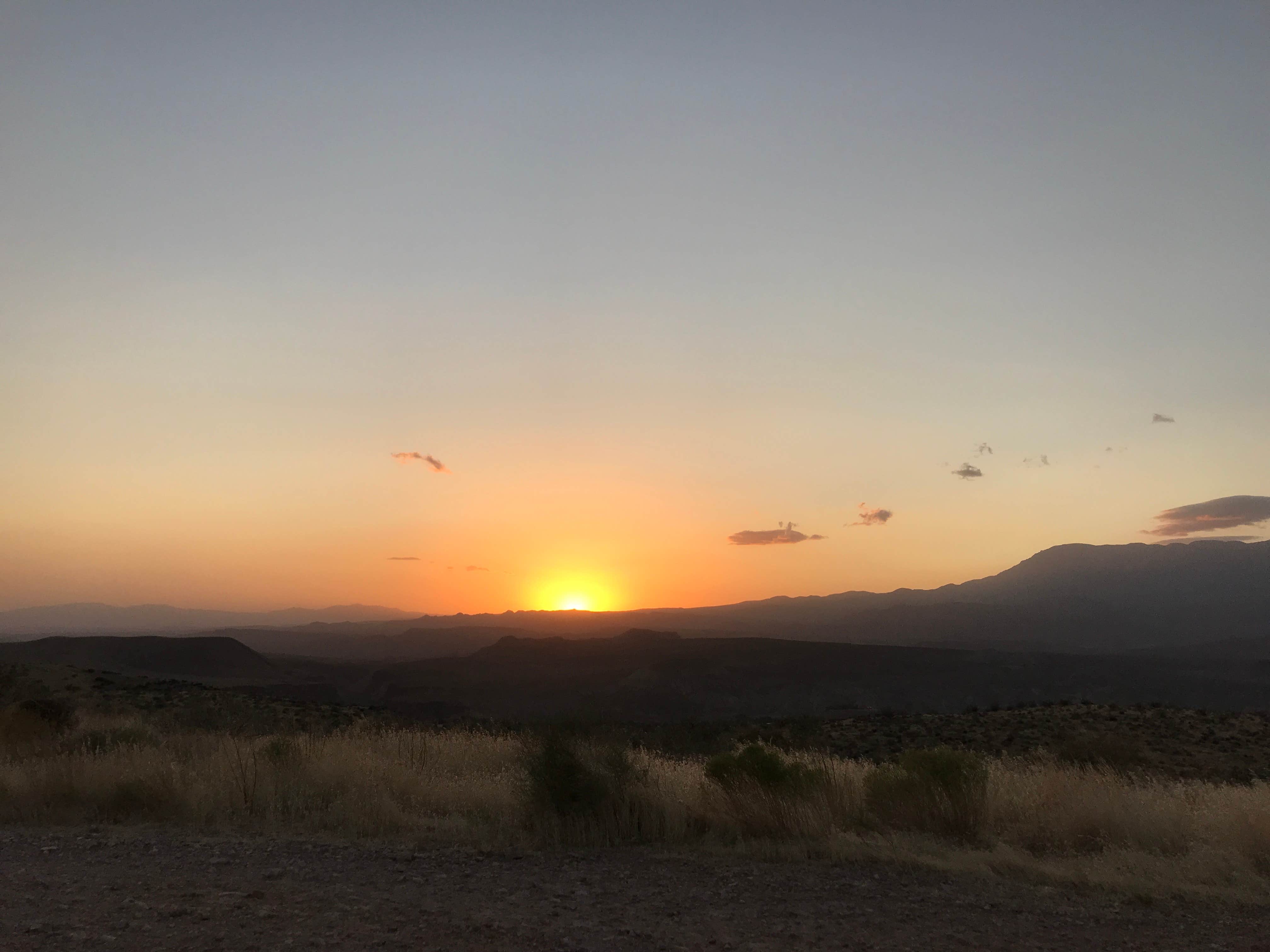 Kaelyn T.'s photo of a dispersed camping area at La Verkin Overlook Road East — Zion National Park - PERMANENTLY CLOSED near Washington, UT