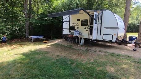 Andrew G.'s photo of rv camping at Cole's Mine RV Resort and Campground near Newmarket, NH