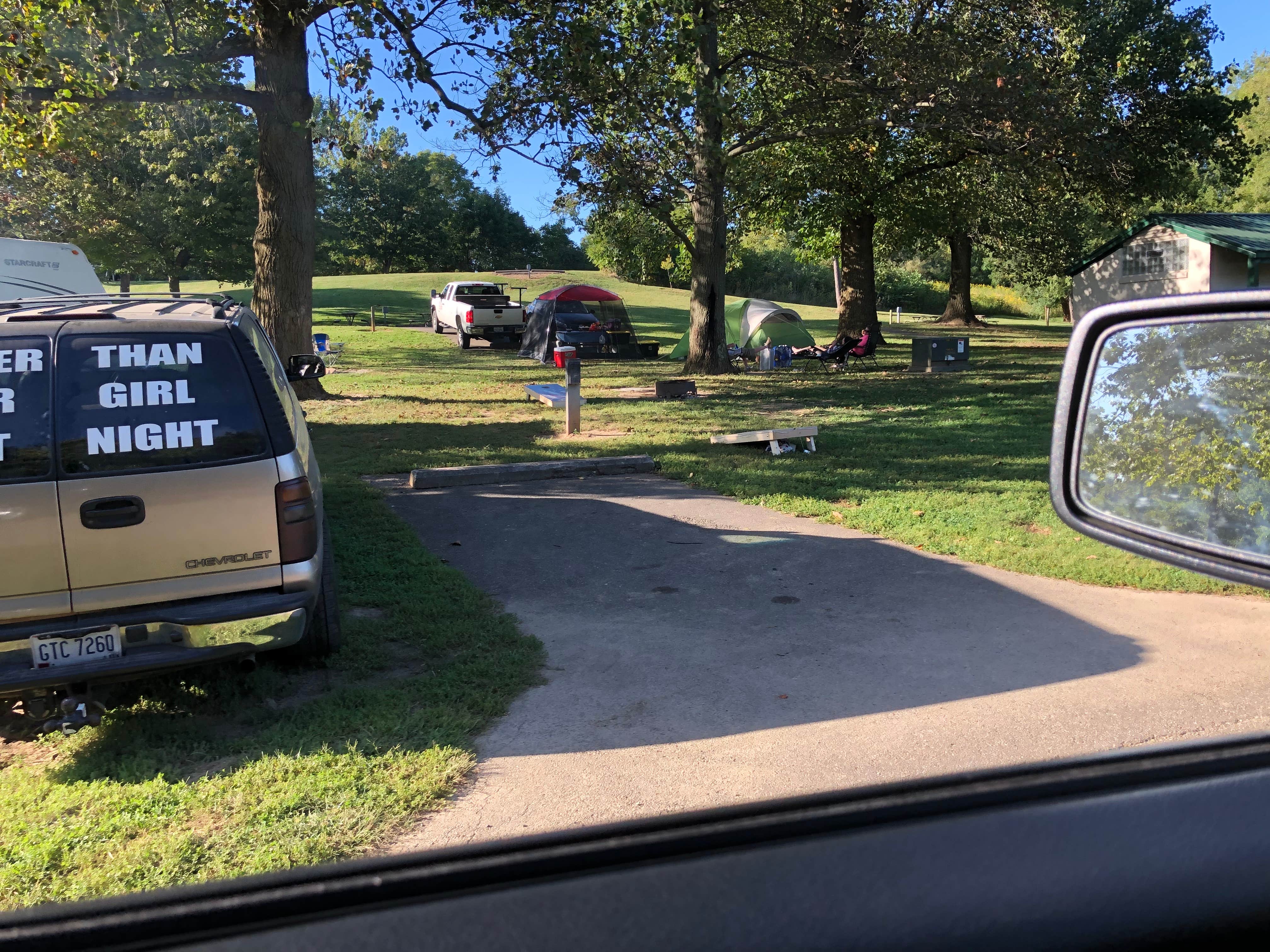 Chris C.'s photo of rv camping at Hueston Woods State Park Campground near Franklin, OH