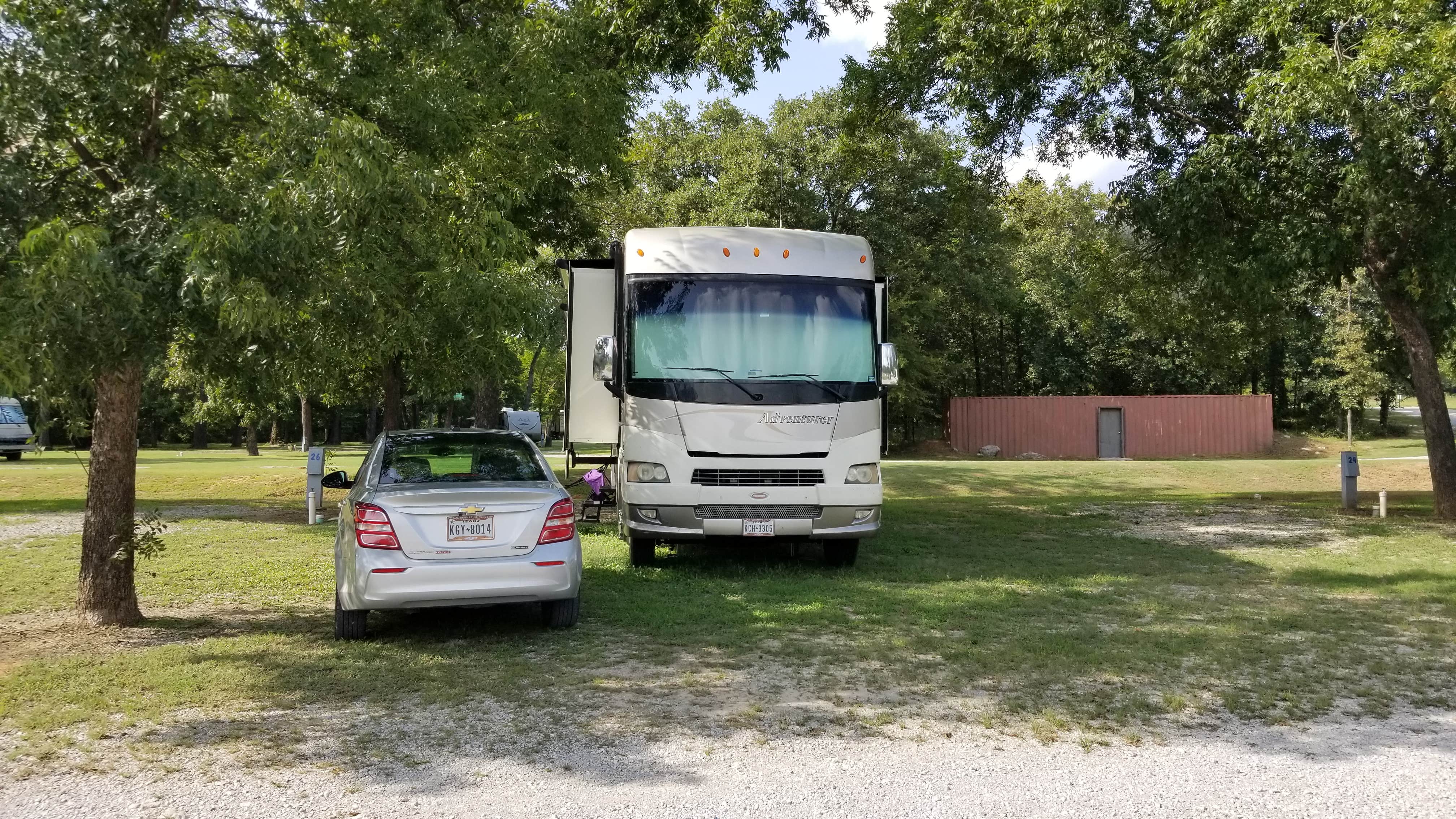Camper-submitted photo at Shangri-La RV Resort near Davis, OK