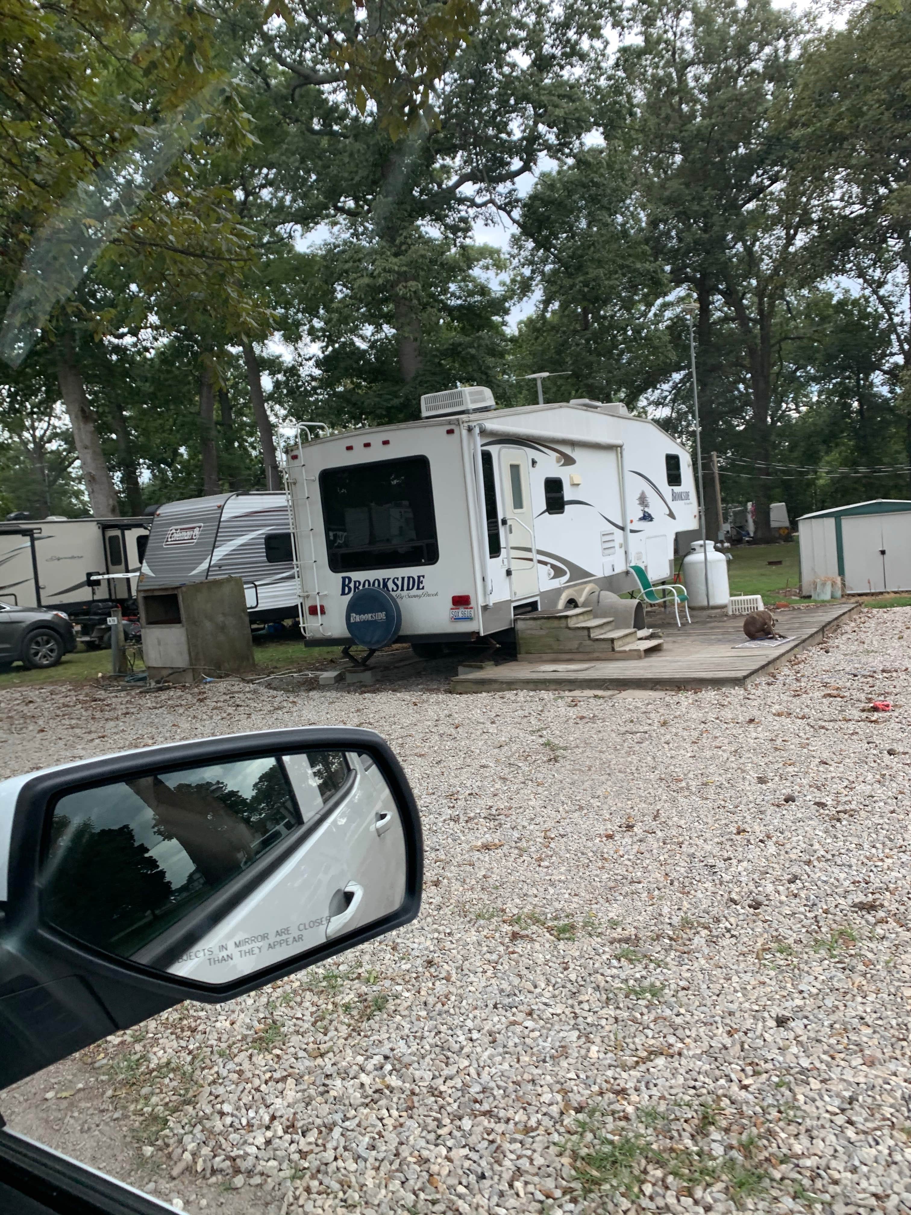 Ashley R.'s photo of rv camping at Welcome Woods RV Campgrounds near Marysville, OH