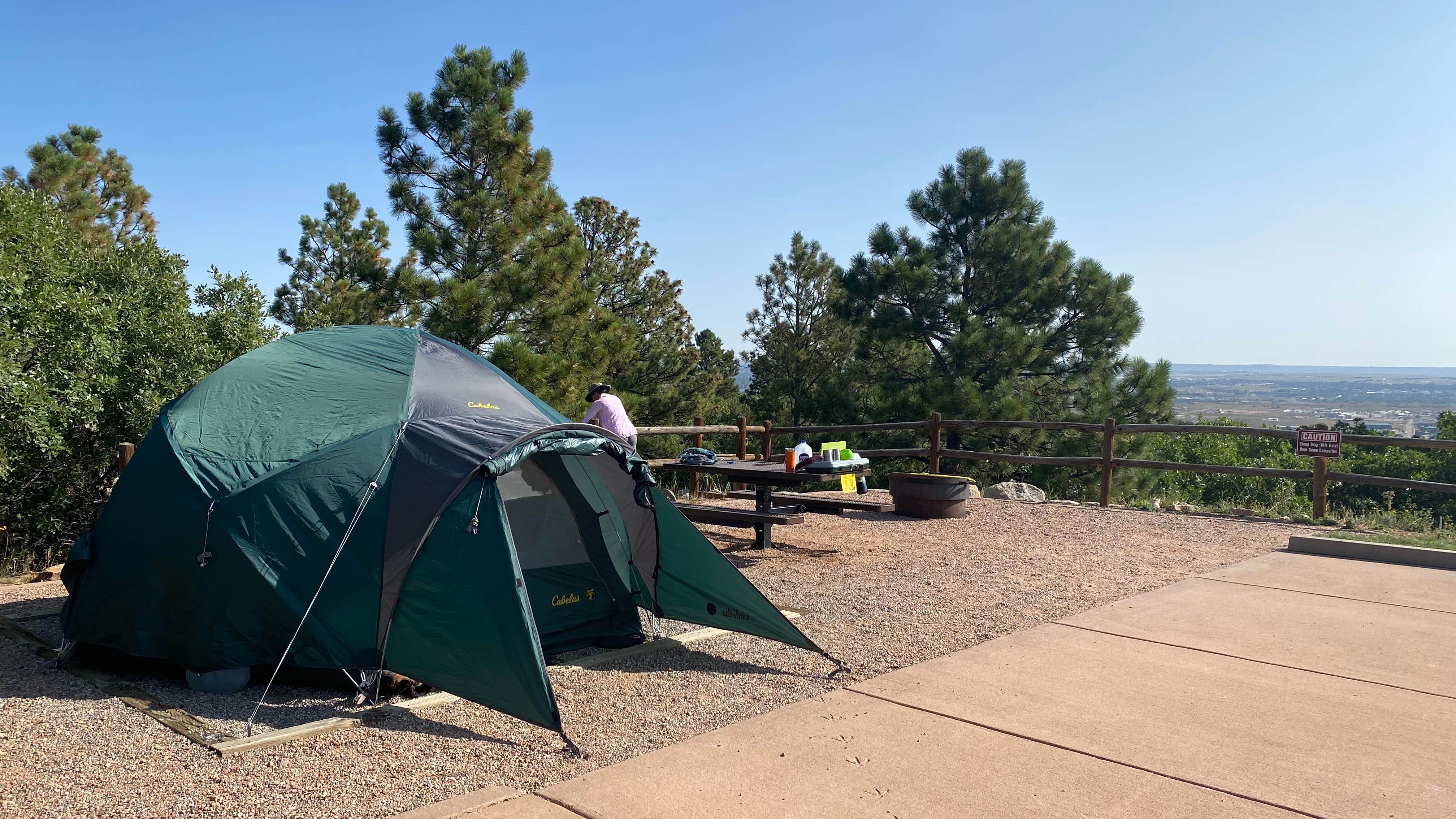 Fabio O.'s photo at Gobbler Grove Campground — Cheyenne Mountain State Park near Colorado Springs, CO