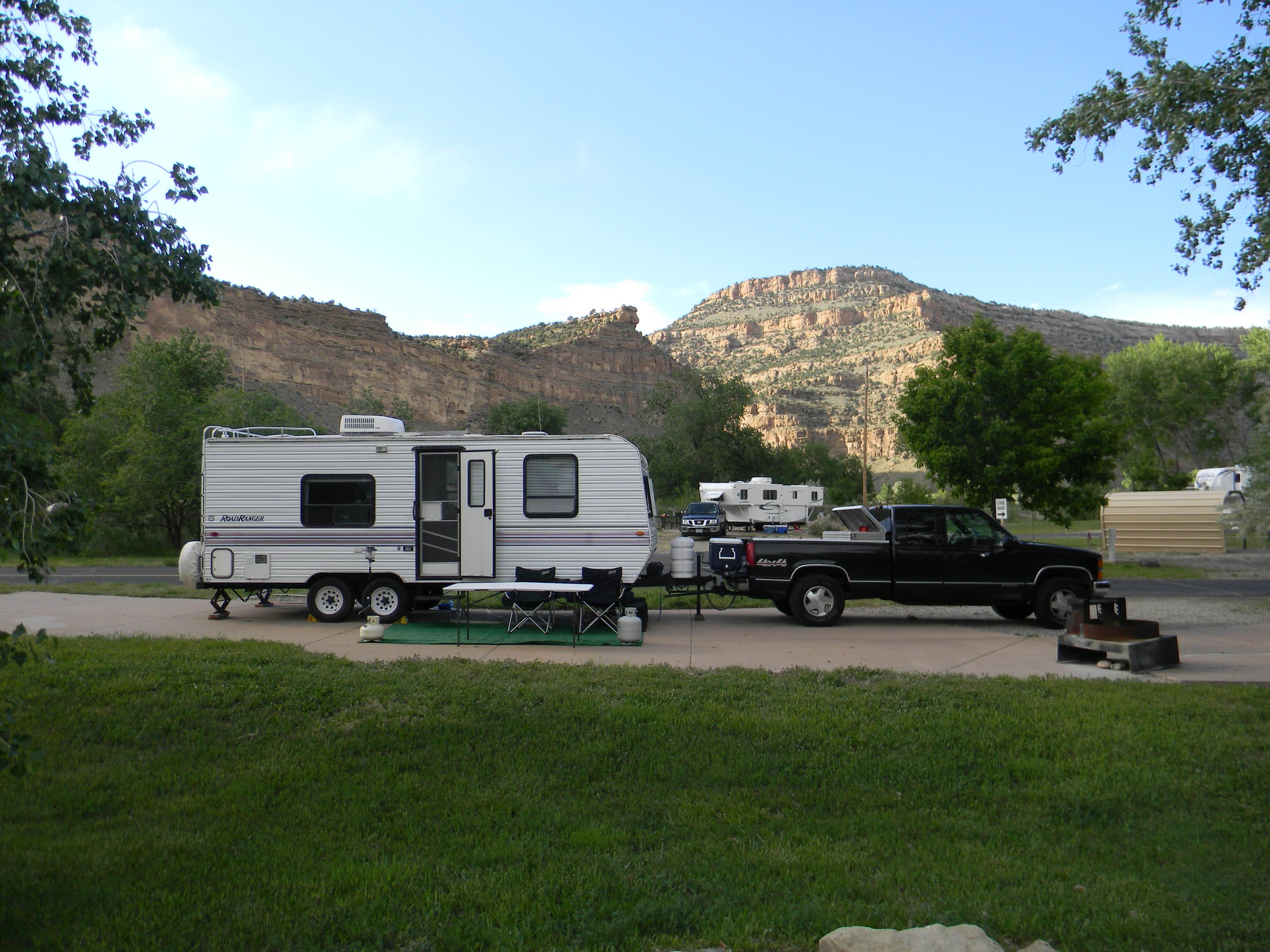 Troy L.'s photo of rv camping at Island Acres Section Camping — James M. Robb Colorado River State Park near Collbran, CO