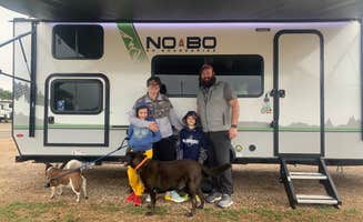 Chris H.'s photo of camping with pets at Big Texan RV Ranch near Amarillo, TX