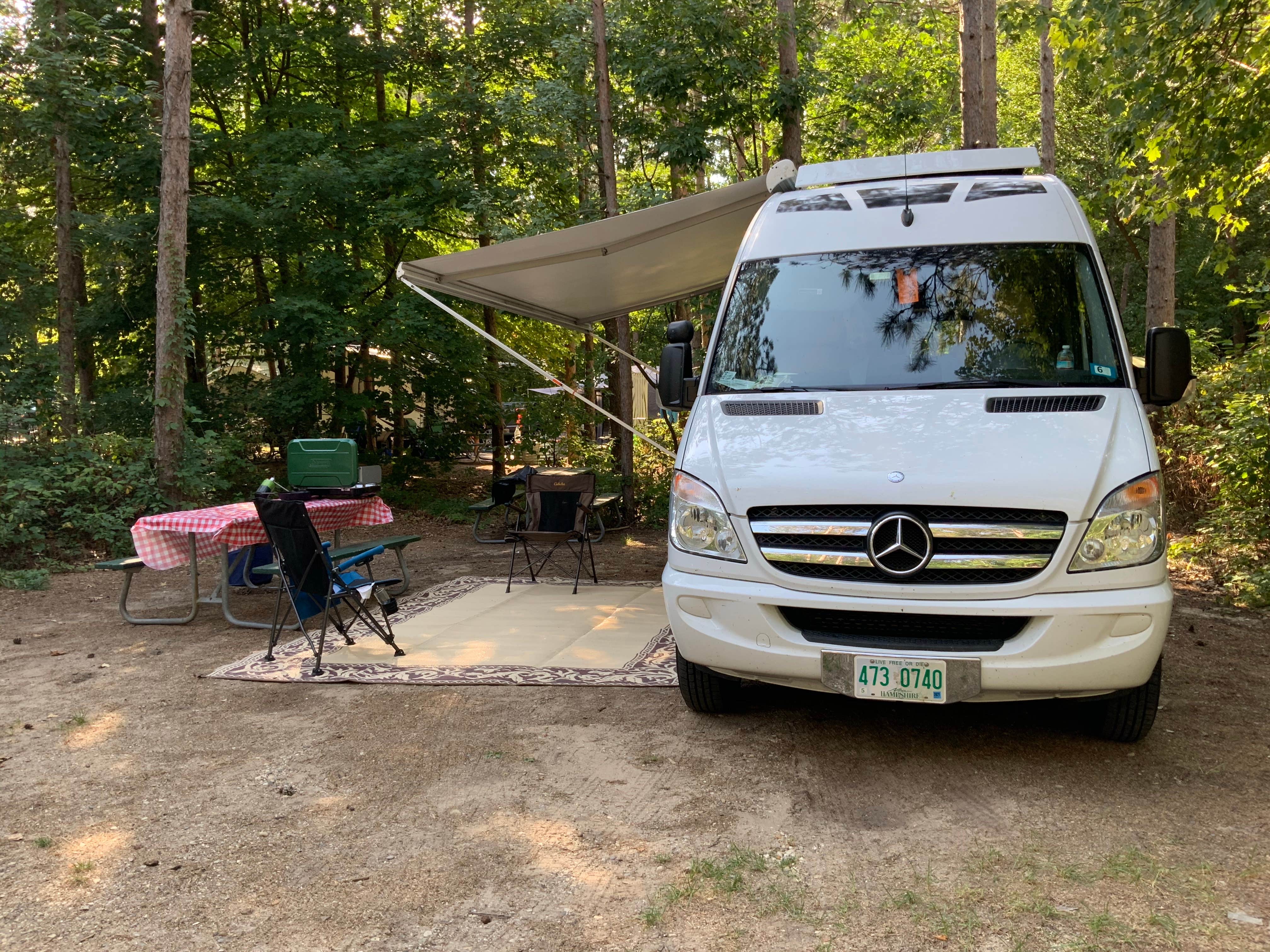 Cyndi B.'s photo of rv camping at Van Buren State Park Campground near Watervliet, MI