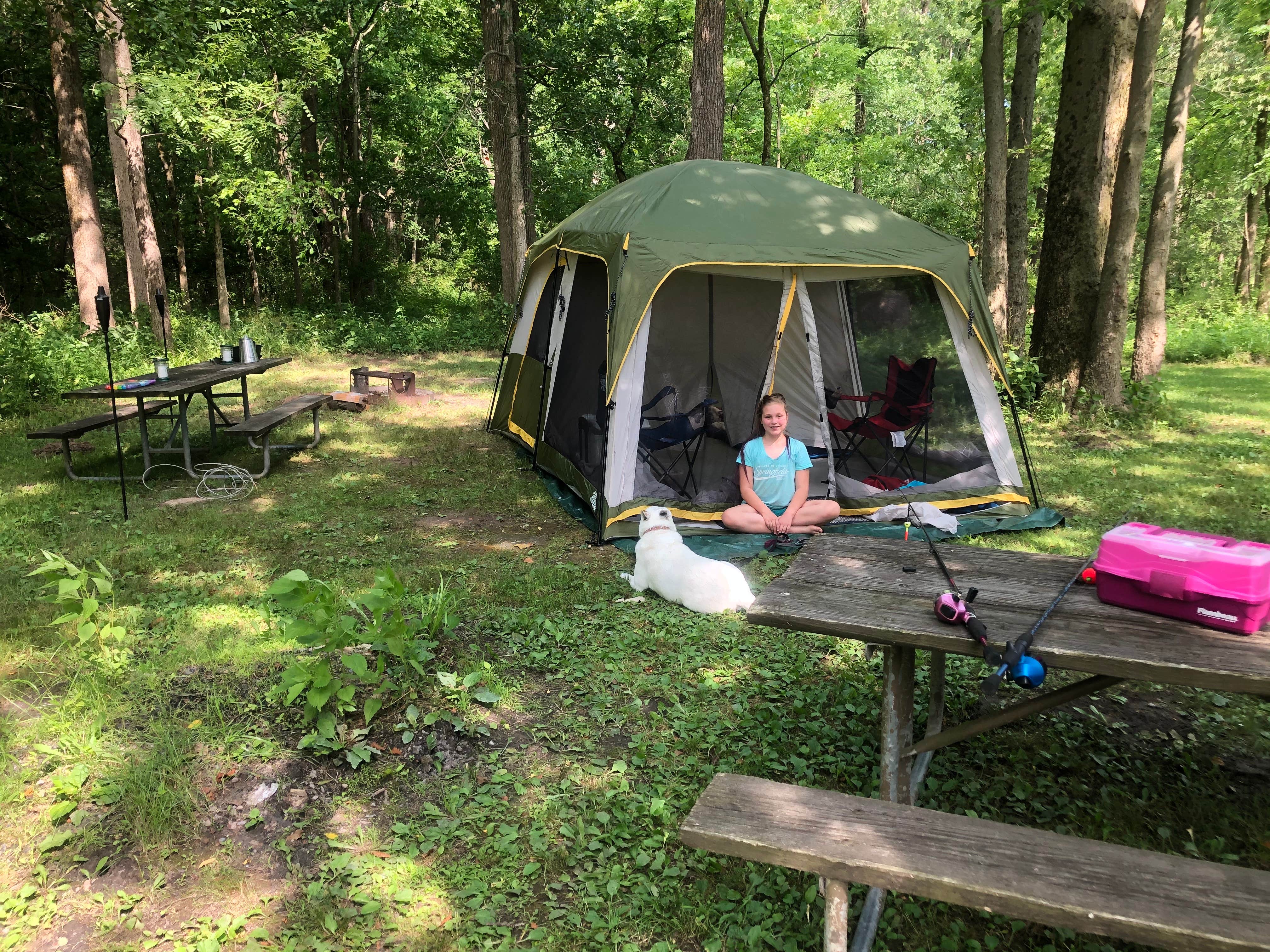 Camper submitted image from Kickapoo State Recreation Area - 4
