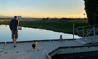 Jeanine's photo of camping with pets at Murtaugh Lake Park Campground near Burley, ID