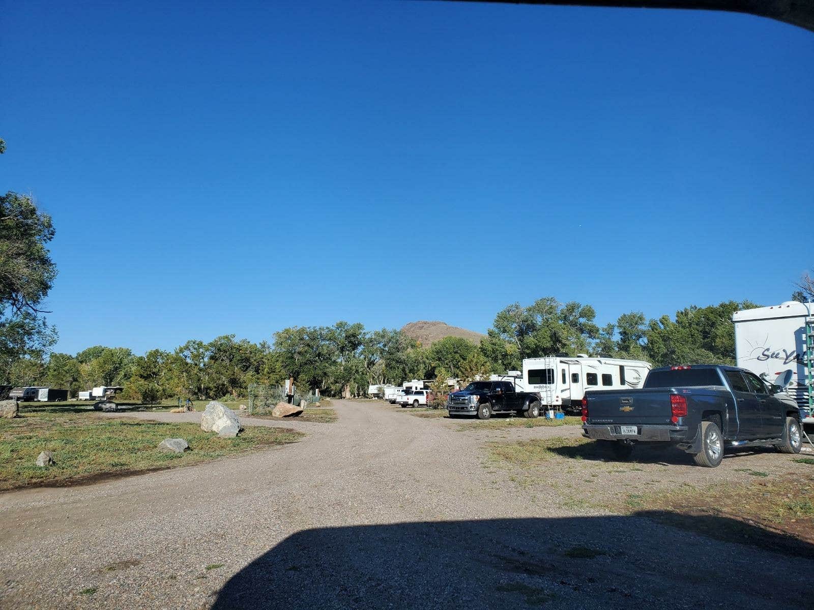Katie H.'s photo of rv camping at Woods & River RV Park near Moffat, CO
