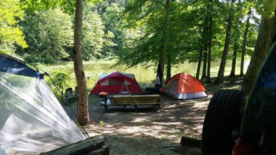 Camper submitted image from Wooster Bay Campground — Hardy Lake State Recreation Area - 3