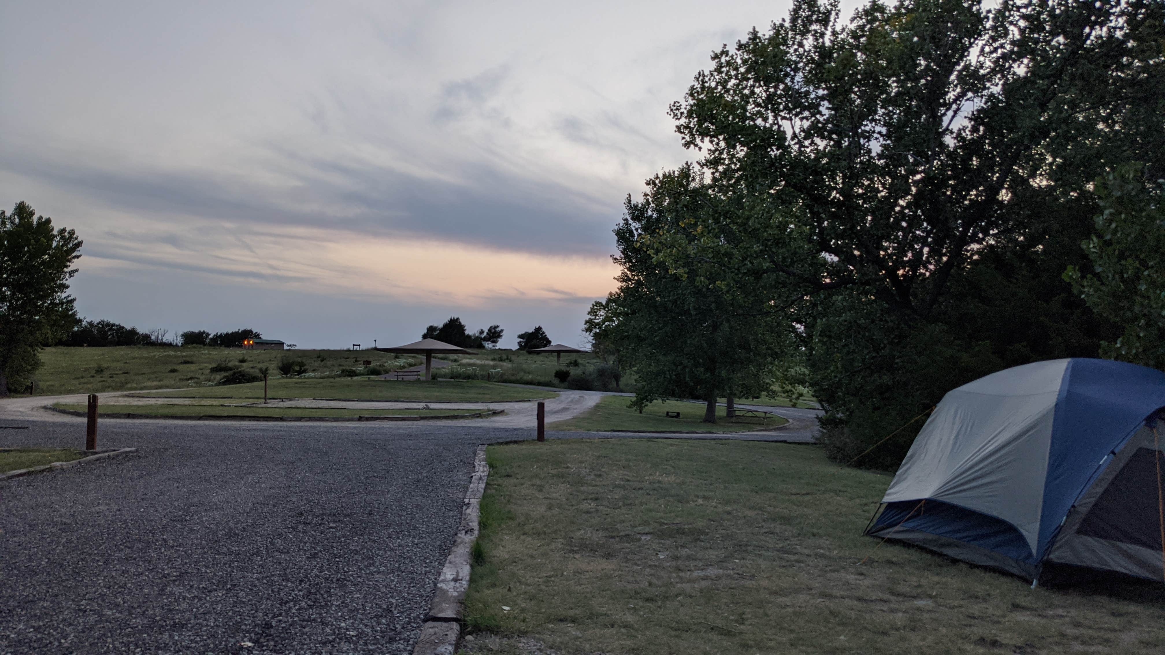 Camper submitted image from Cedar Bluff State Park Page Creek Area - 5