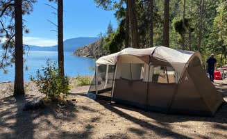 Melissa G.'s photo of tent camping at Green Bay Campground - TEMPORARILY CLOSED 2024 near Kaniksu National Forest