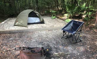 Gregory T.'s photo of tent camping at Jennings State Forest Hammock Campground near Hilliard, FL